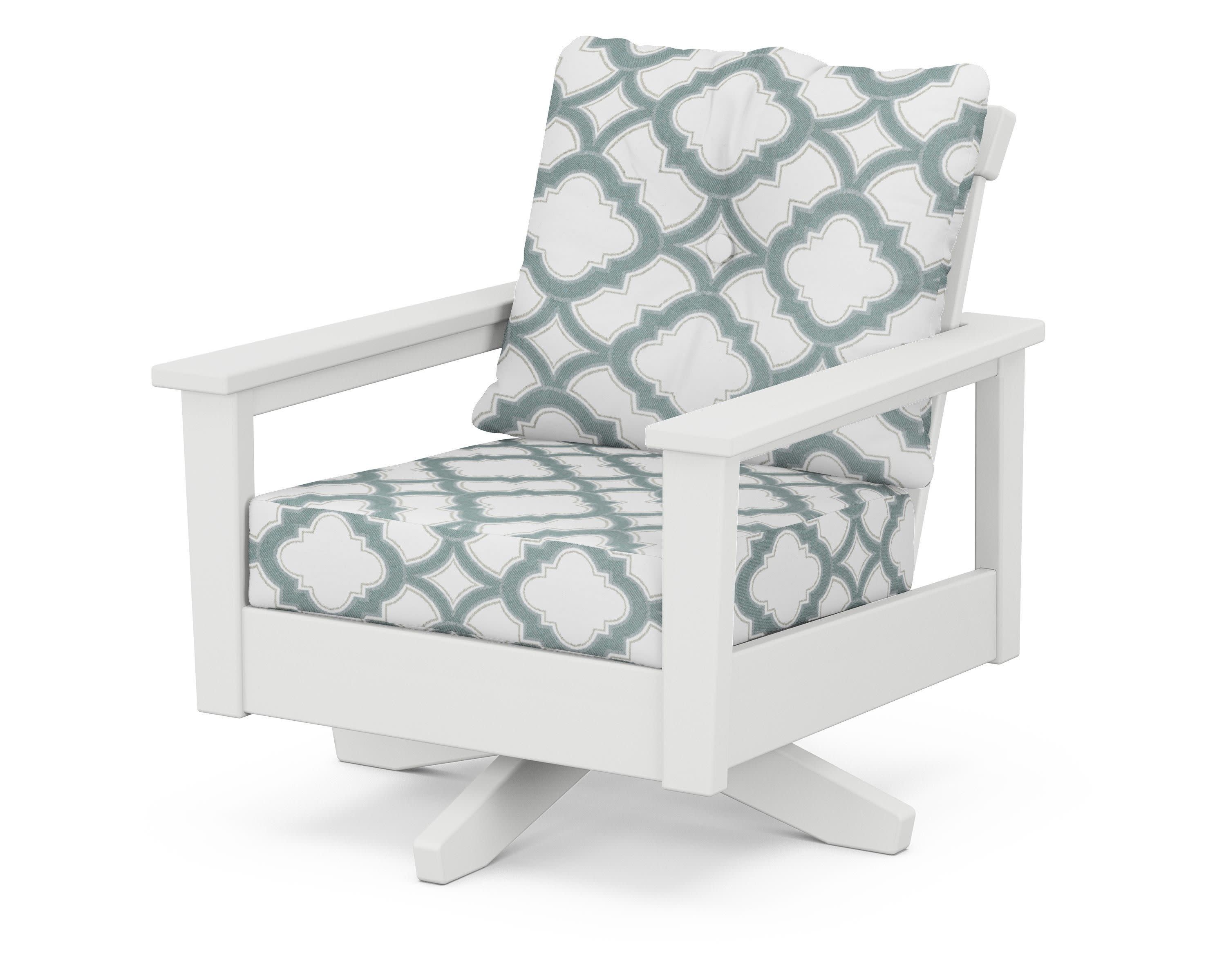 Prescott Deep Seating Swivel Chair - Image 10