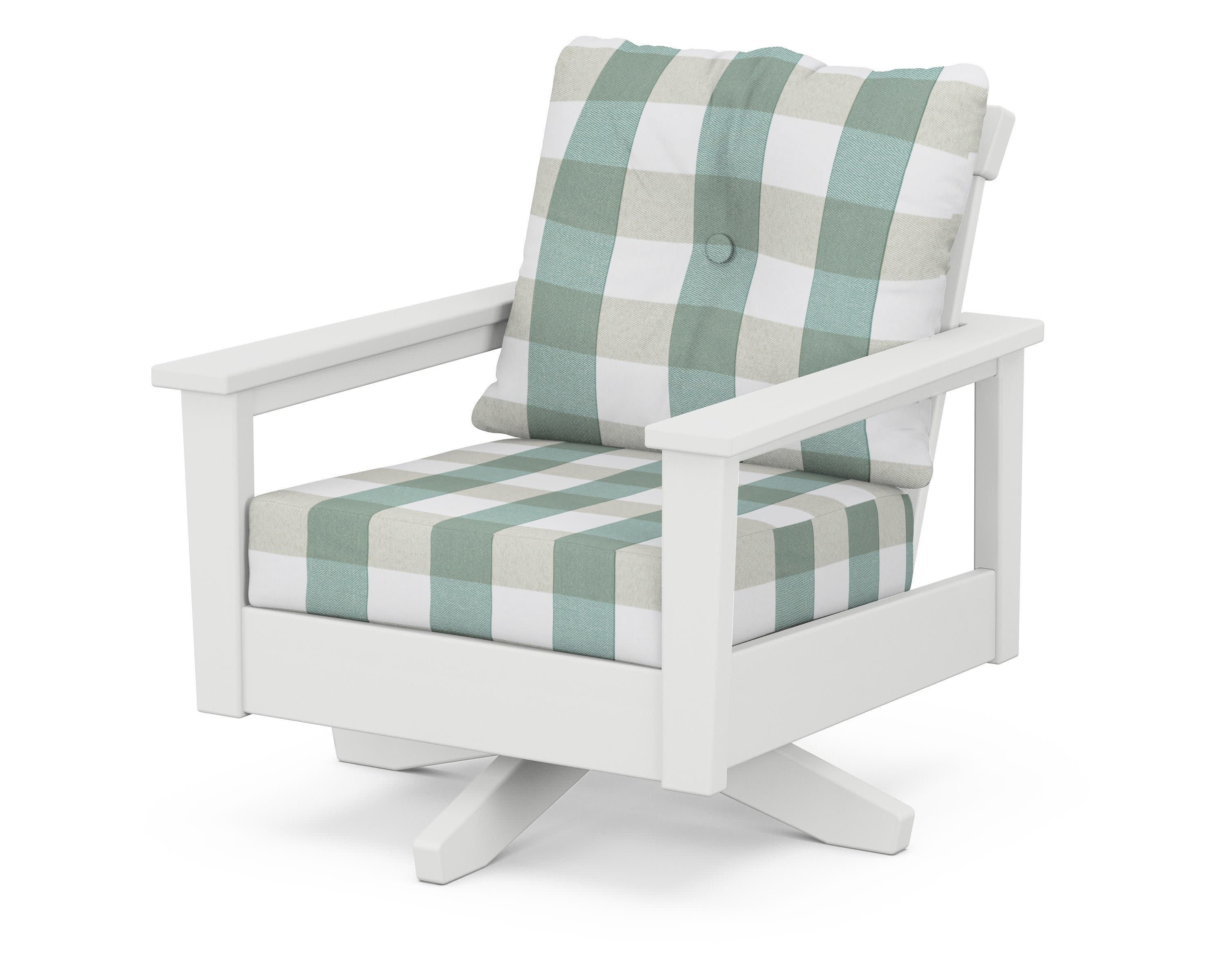 Prescott Deep Seating Swivel Chair - Image 12