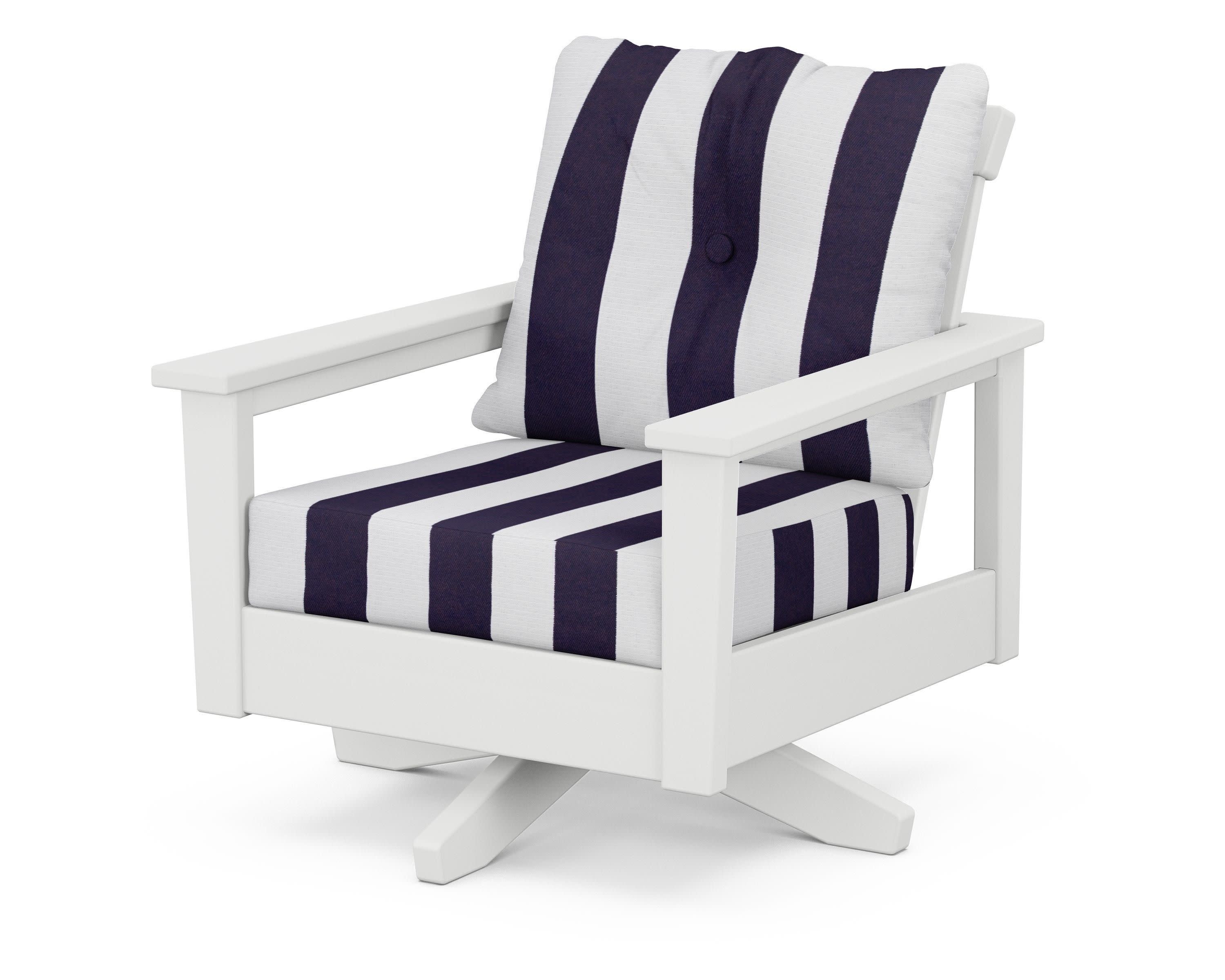 Prescott Deep Seating Swivel Chair - Image 3