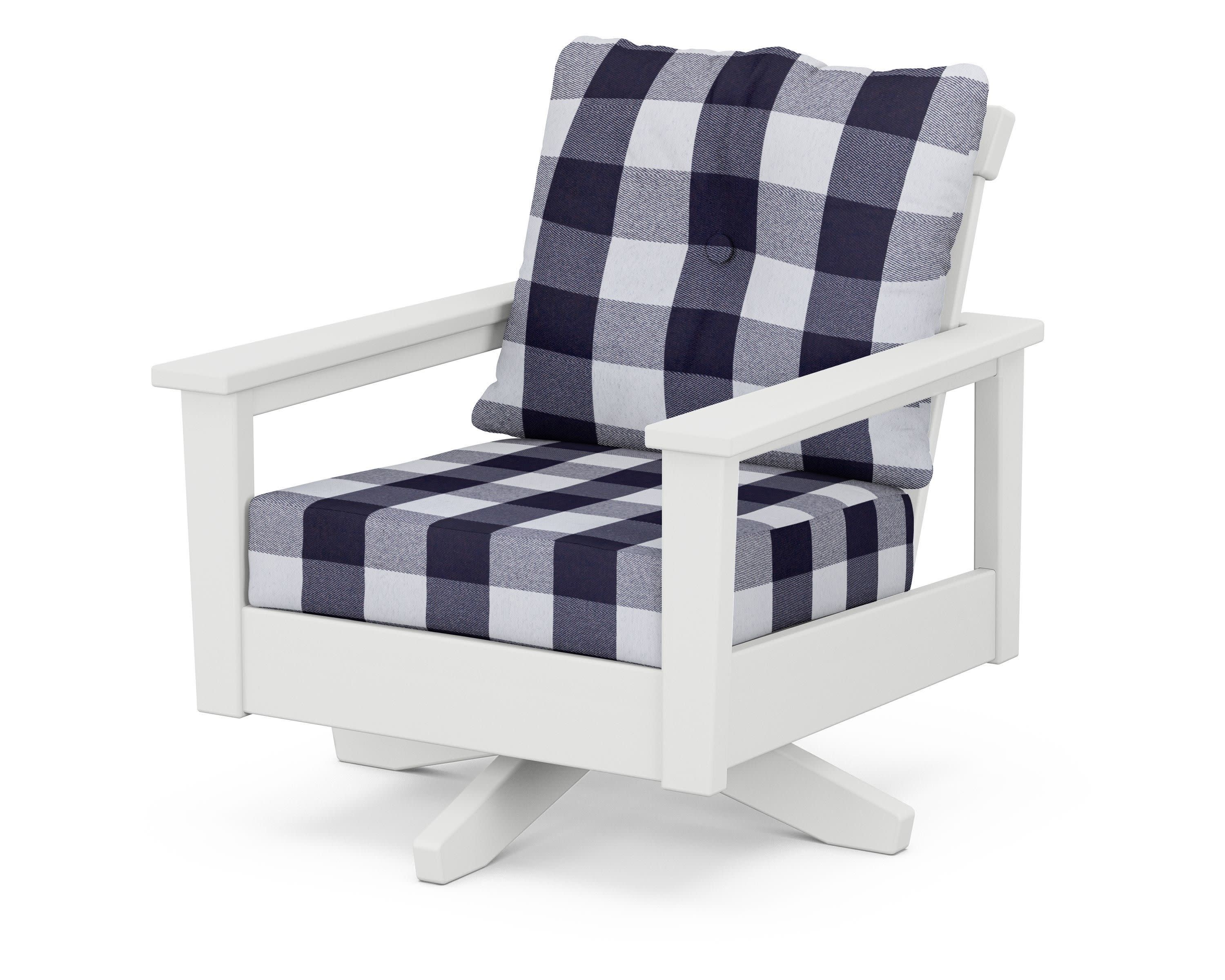 Prescott Deep Seating Swivel Chair - Image 7