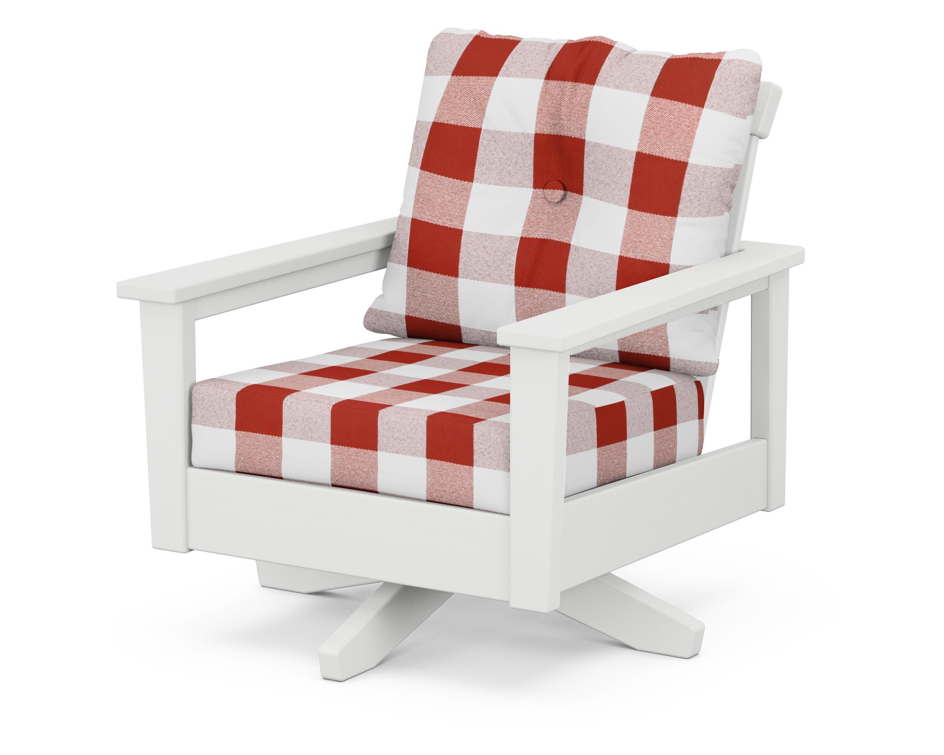 Prescott Deep Seating Swivel Chair - Image 8