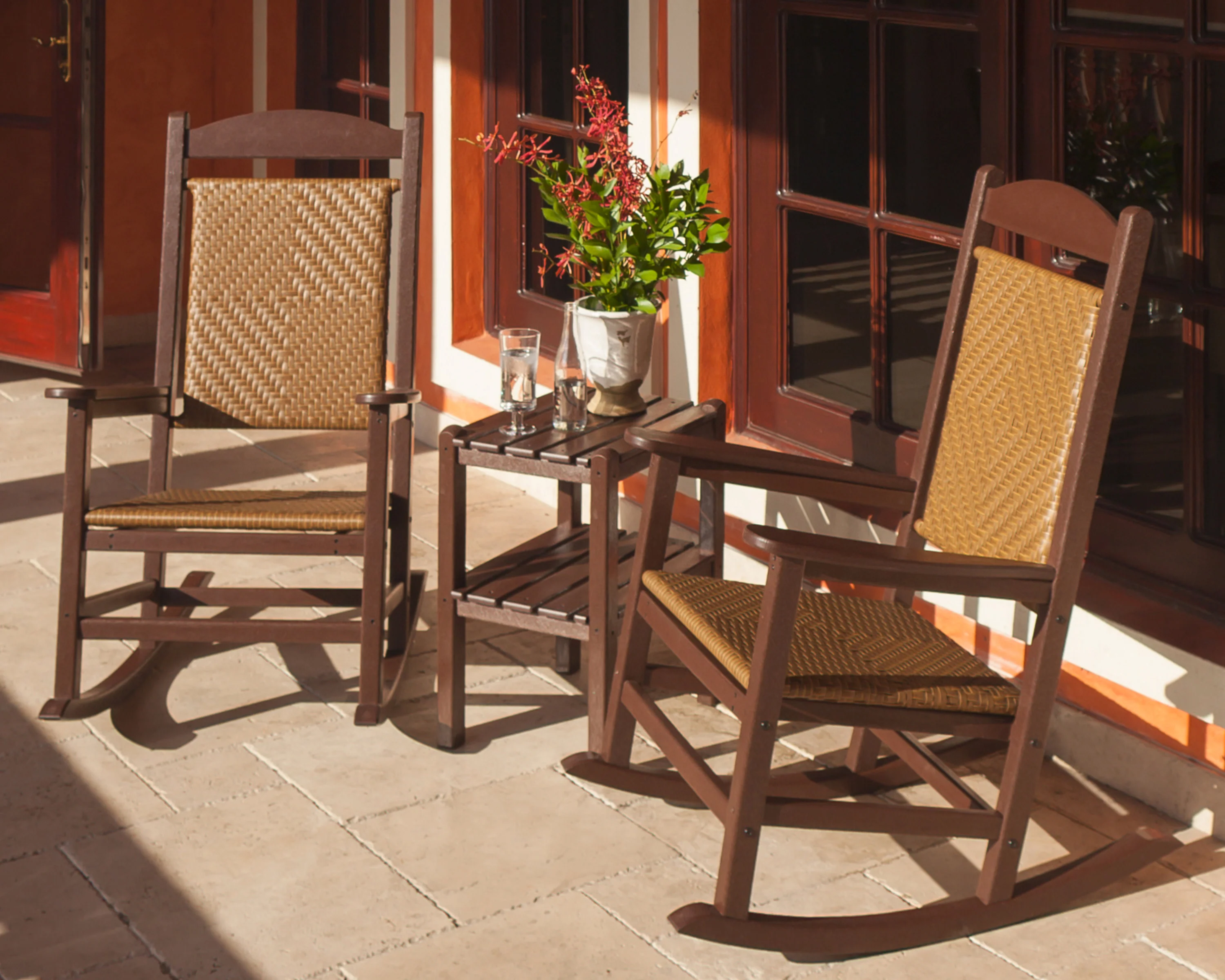 Presidential Woven Rocking Chair - Image 3