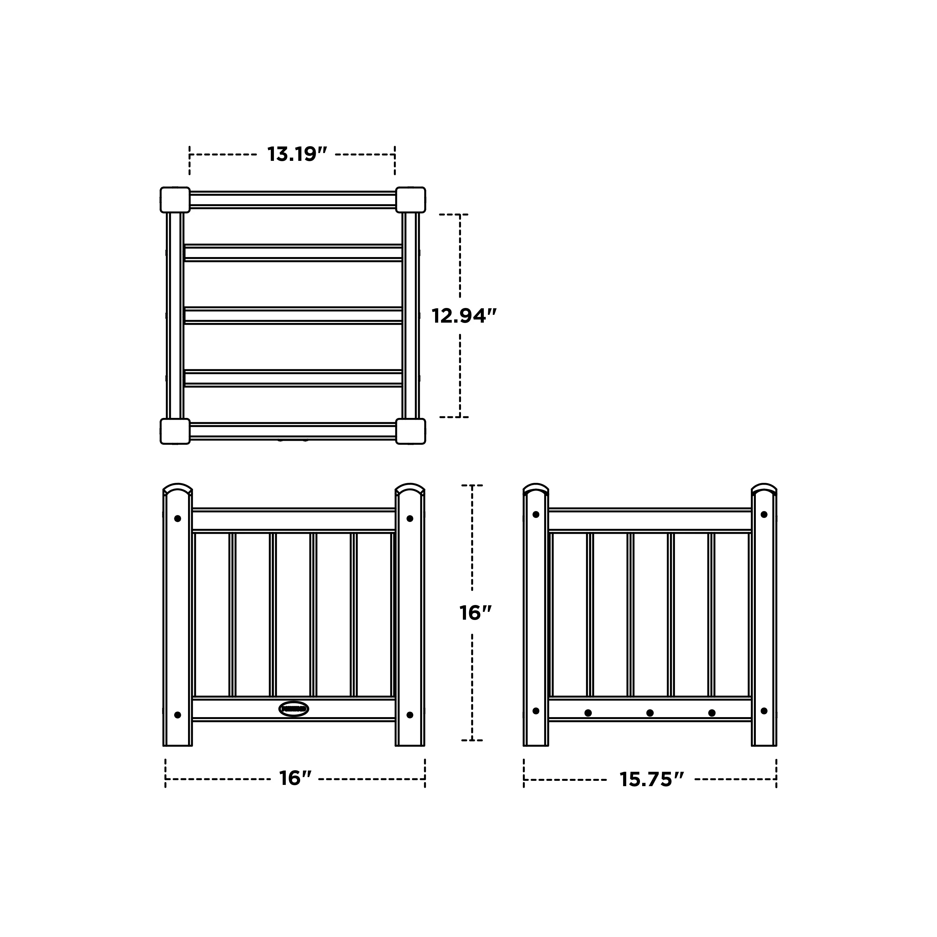 Traditional Garden 16" Planter - Image 10