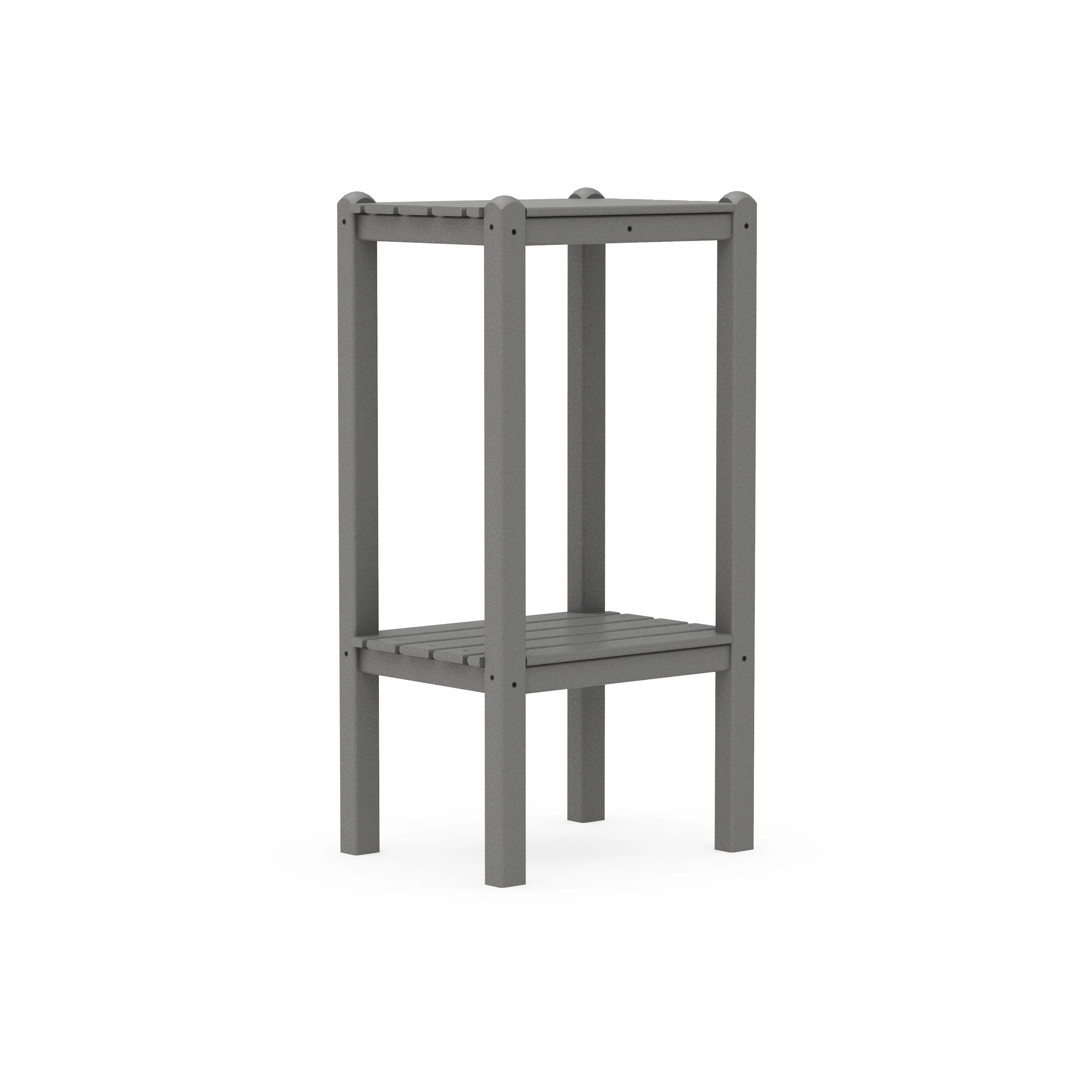 Two Shelf Bar Side Table - Image 4