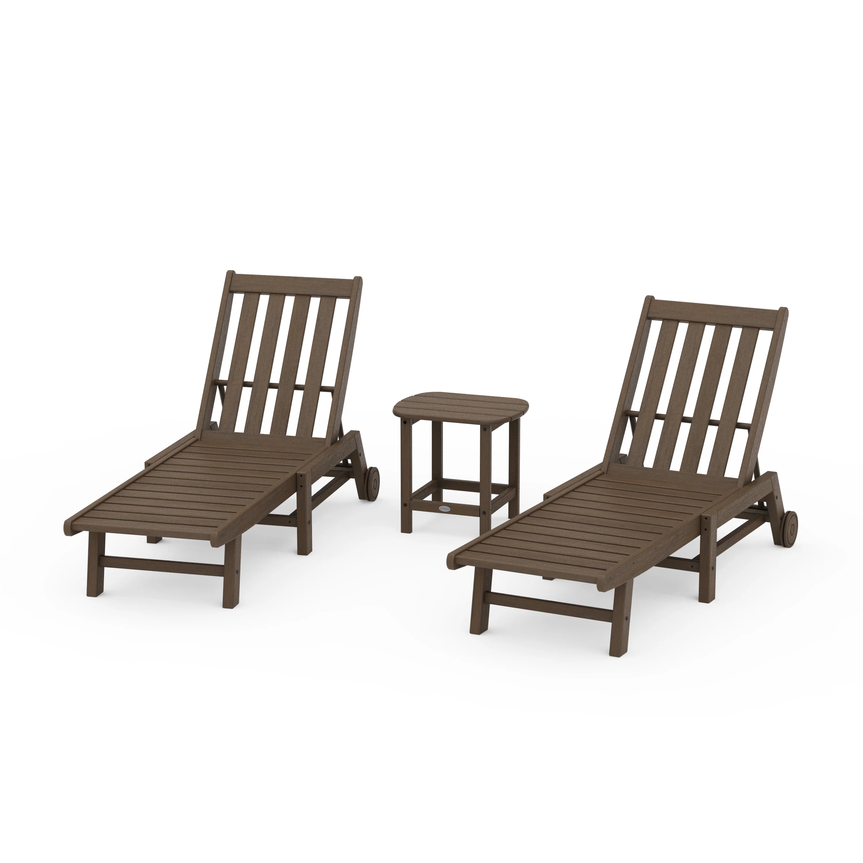 Vineyard 3-Piece Chaise with Wheels Set - Image 8