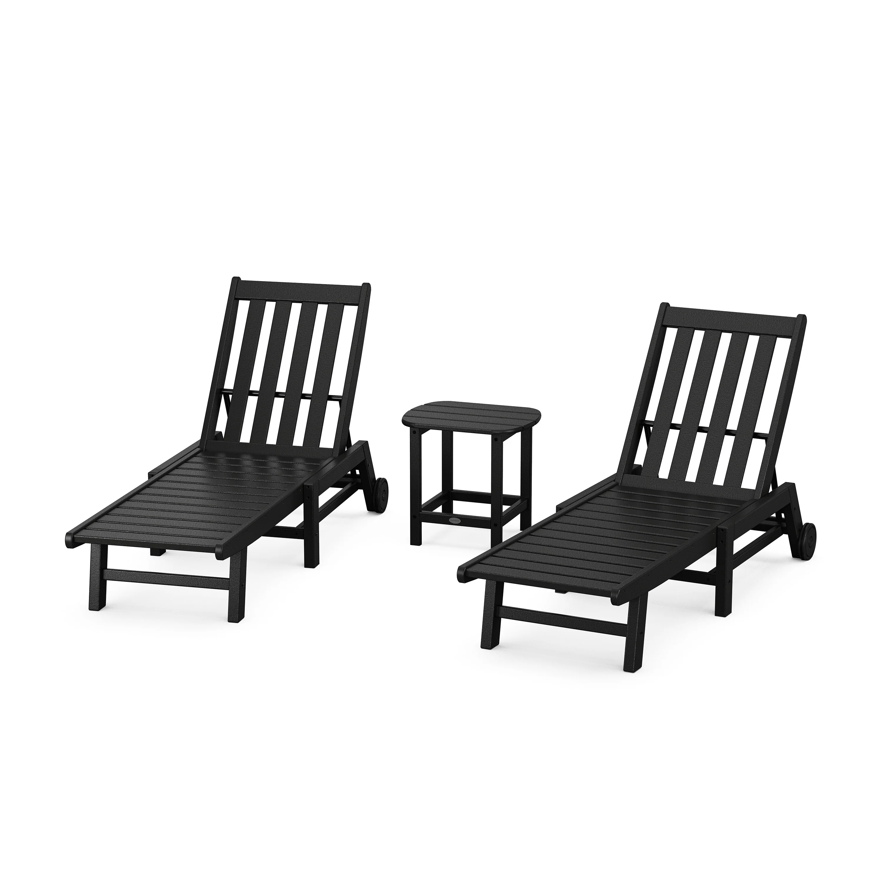 Vineyard 3-Piece Chaise with Wheels Set - Image 9