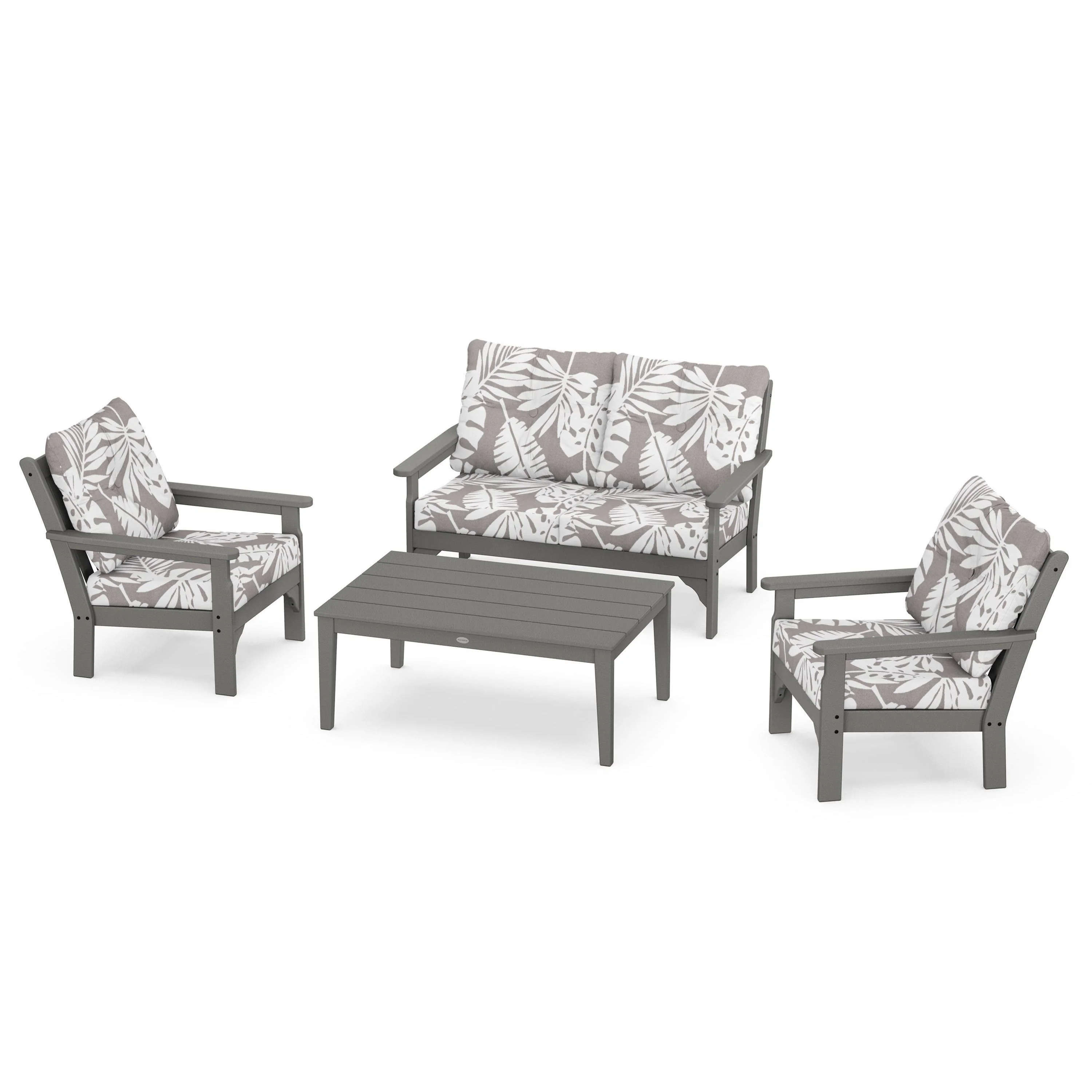 Vineyard 4-Piece Deep Seating Set - Image 6