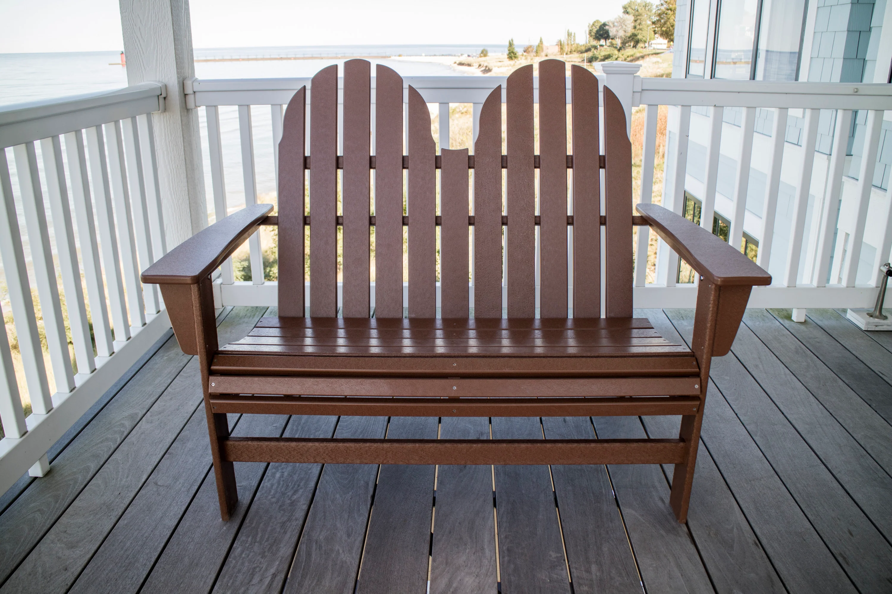 Vineyard 48" Adirondack Bench - Image 4