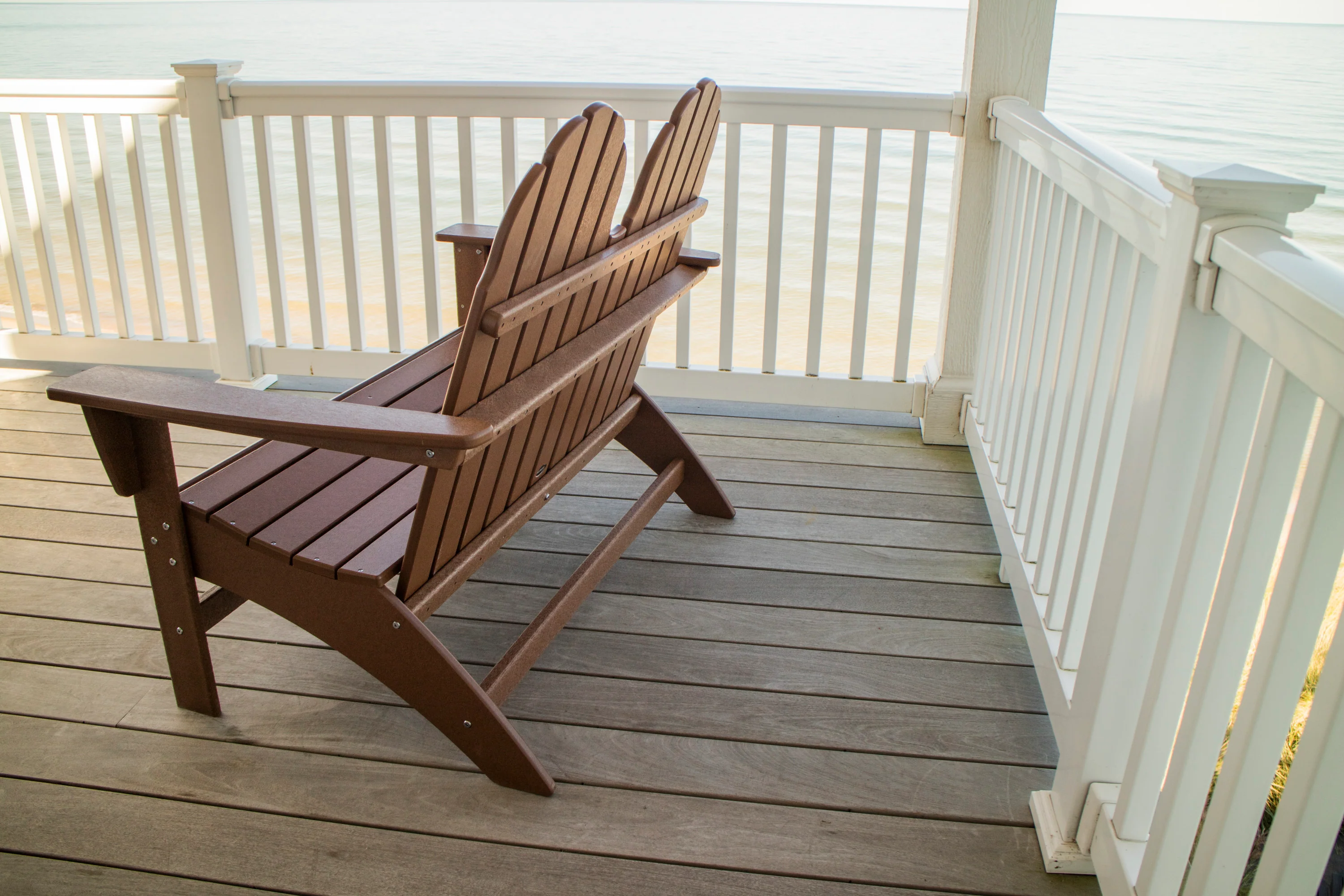 Vineyard 48" Adirondack Bench - Image 5