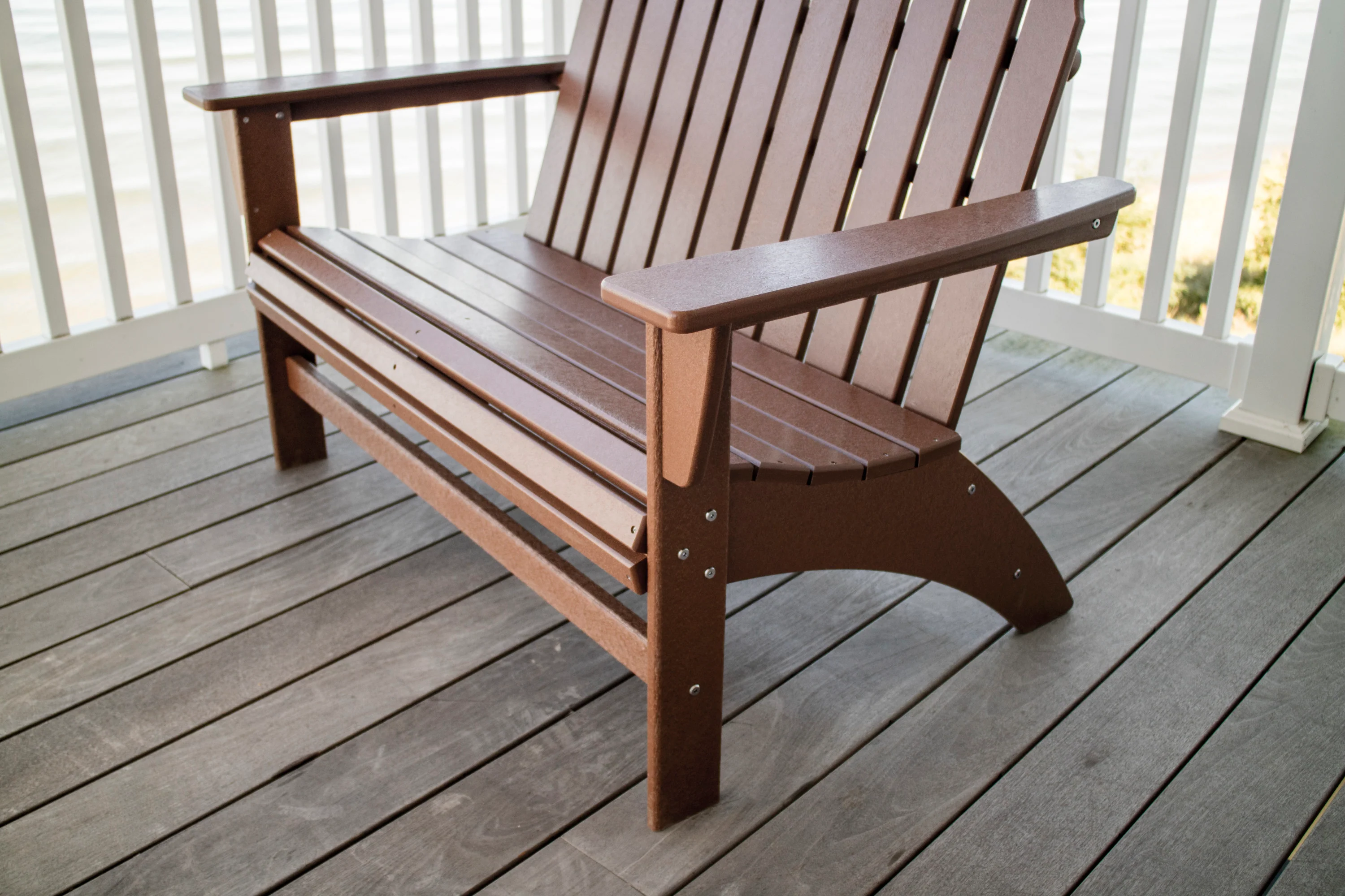 Vineyard 48" Adirondack Bench - Image 6