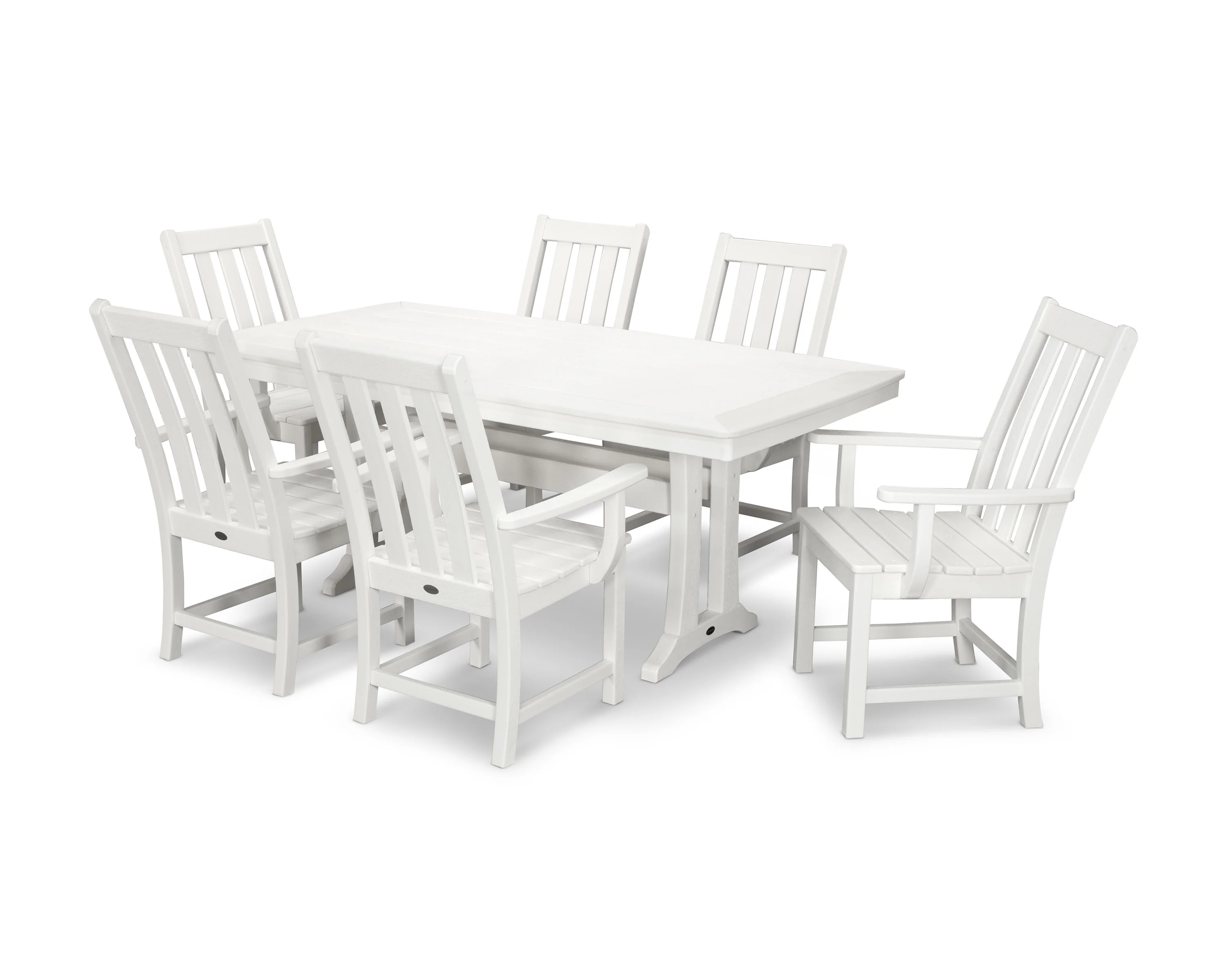 Vineyard 7-Piece Arm Chair Dining Set - Image 11