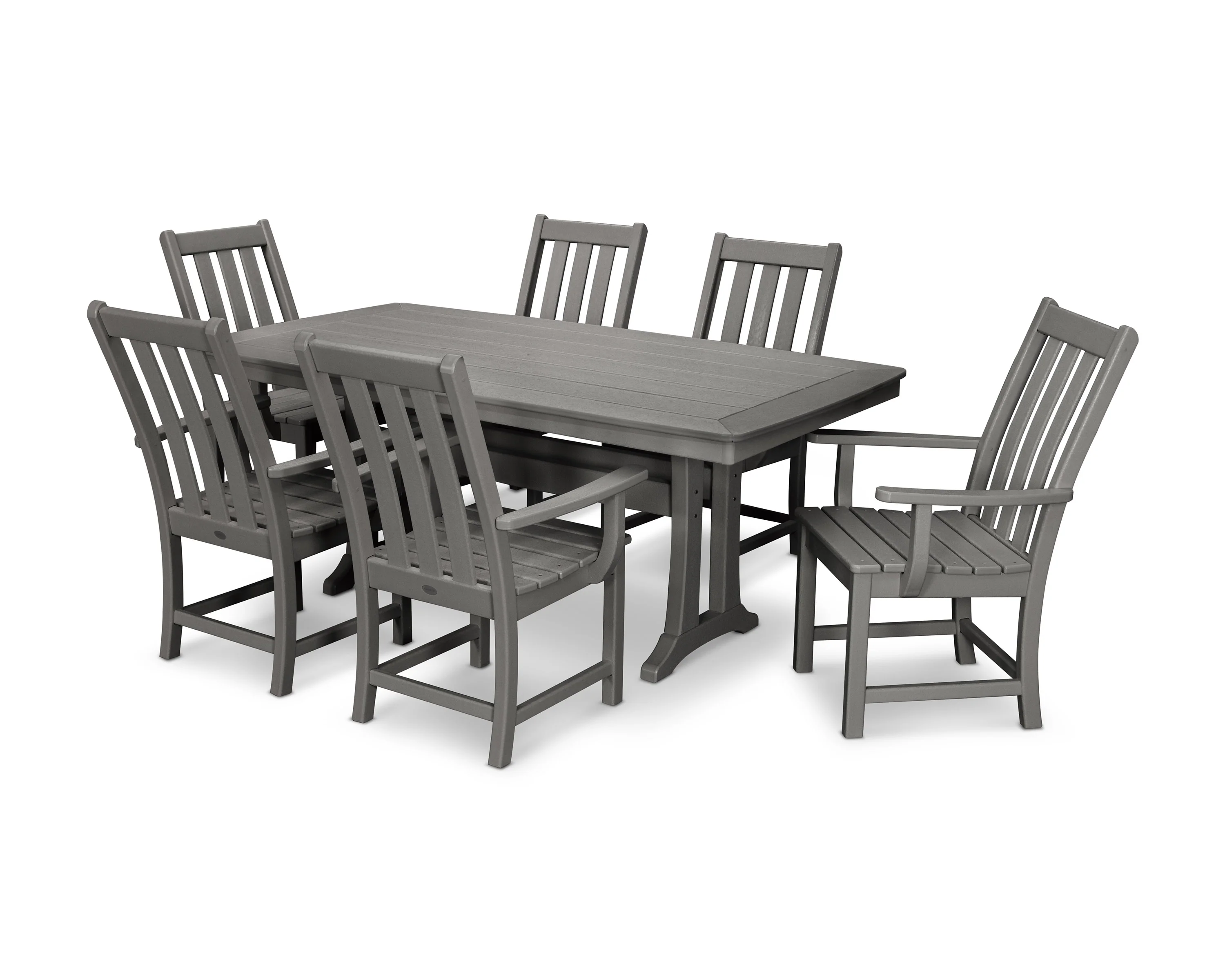 Vineyard 7-Piece Arm Chair Dining Set - Image 15