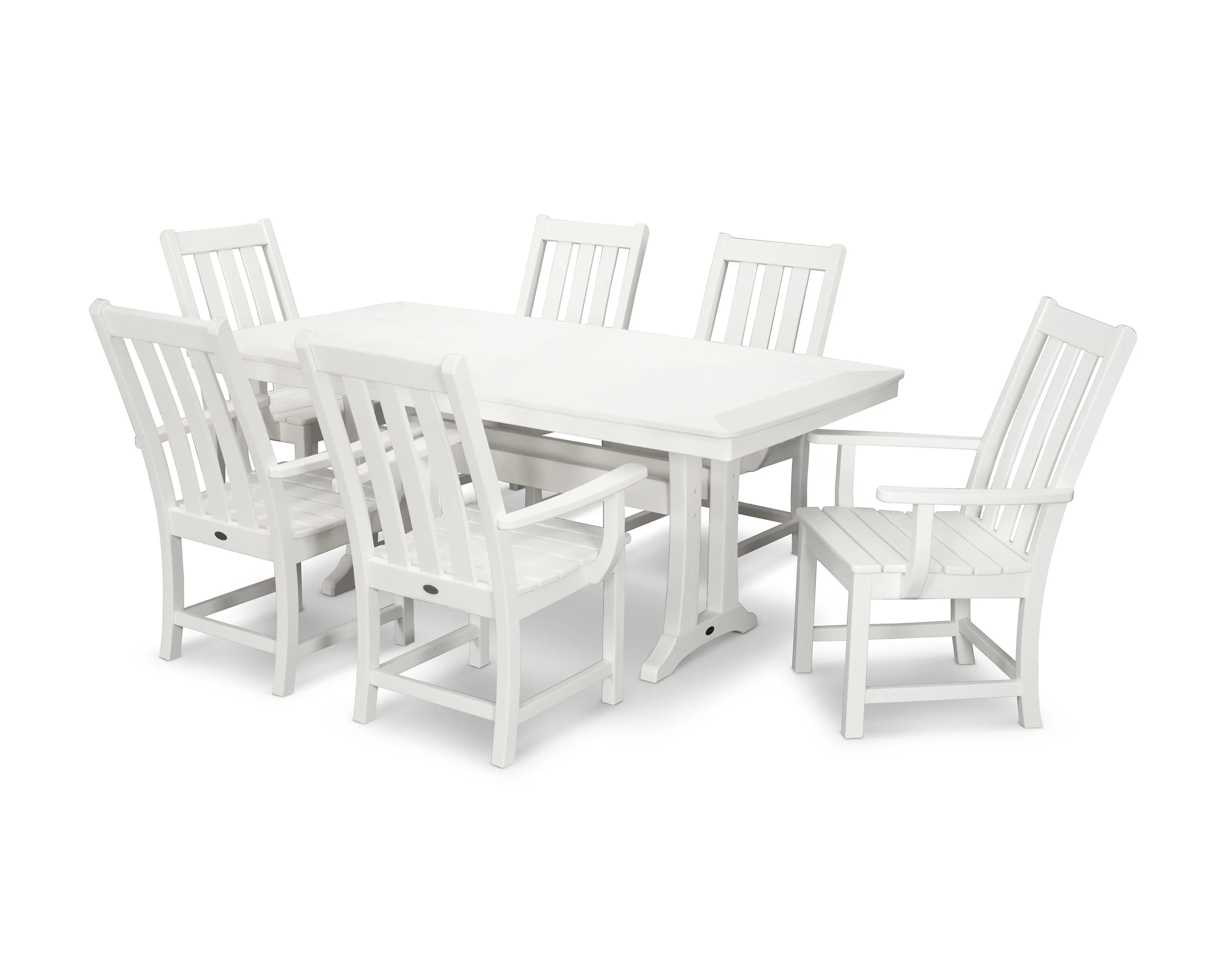 Vineyard 7-Piece Arm Chair Dining Set - Image 4