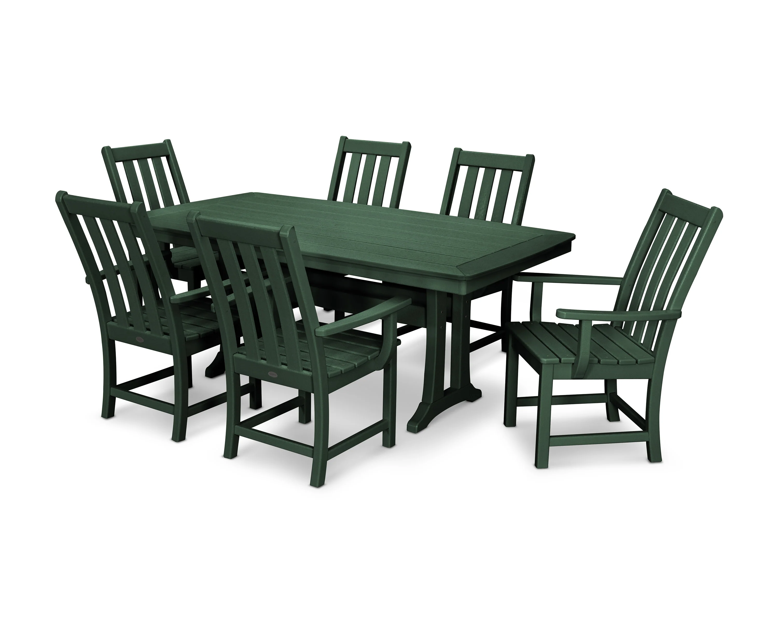 Vineyard 7-Piece Arm Chair Dining Set - Image 7
