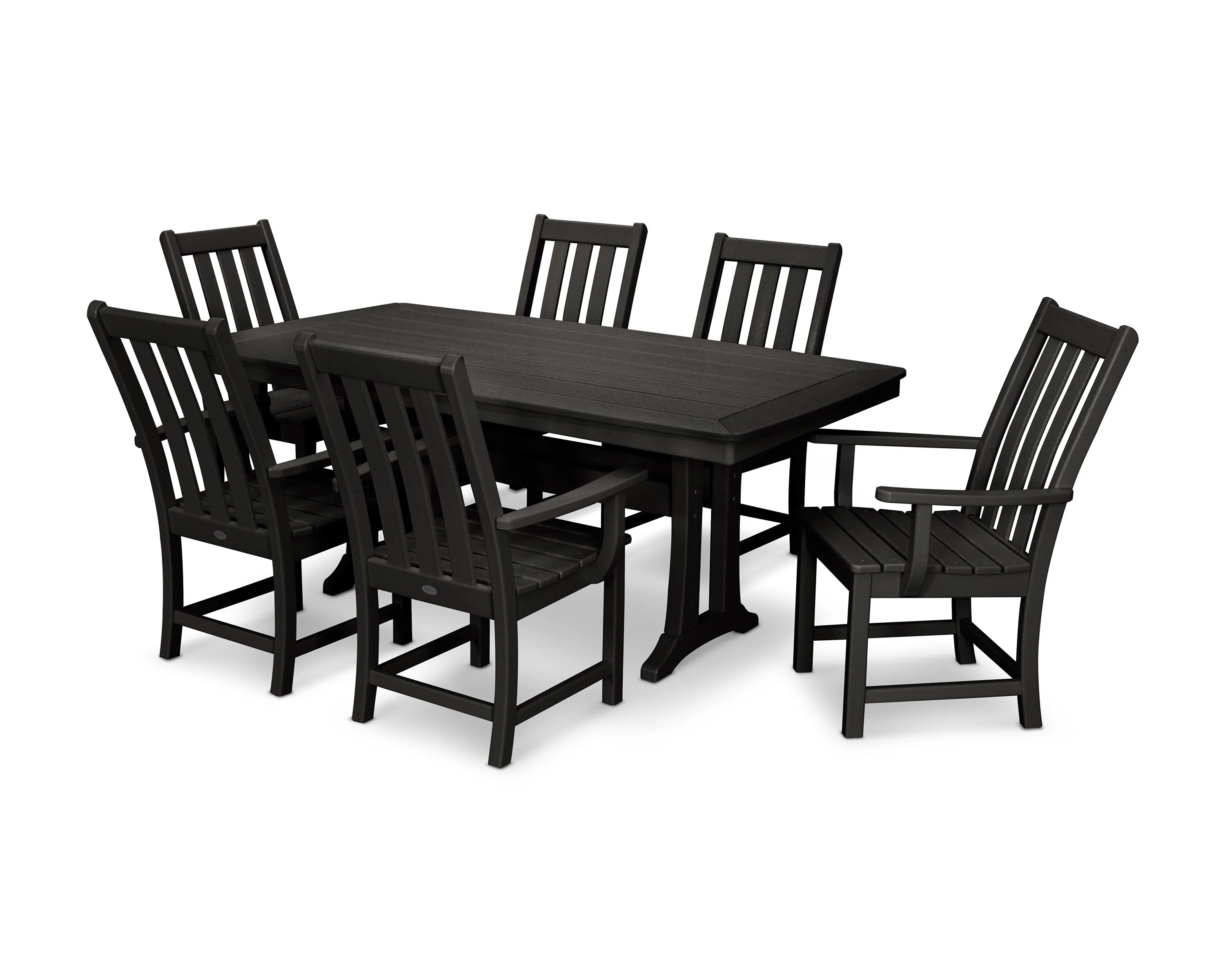 Vineyard 7-Piece Arm Chair Dining Set - Image 9