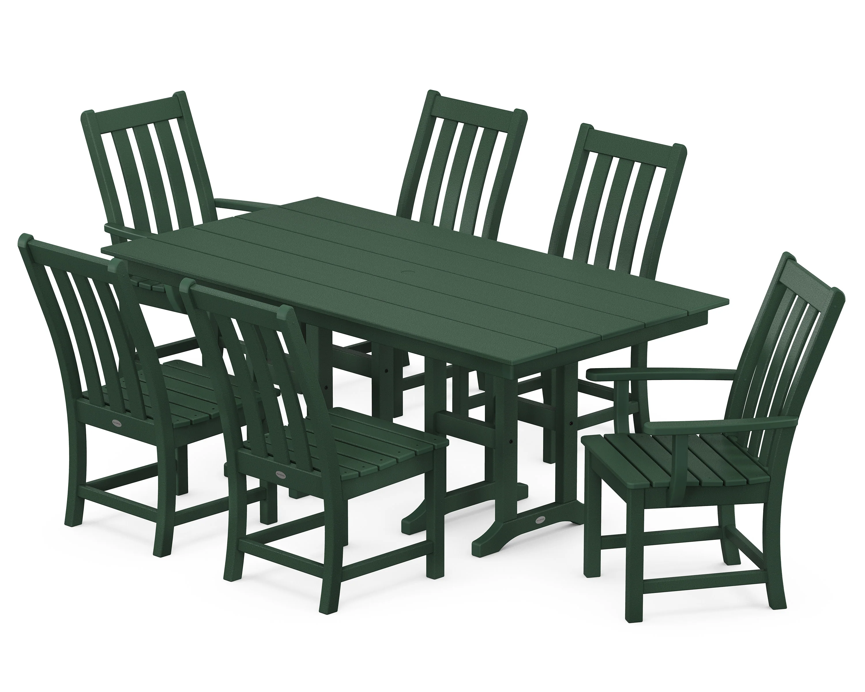 Vineyard 7-Piece Farmhouse Dining Set - Image 12