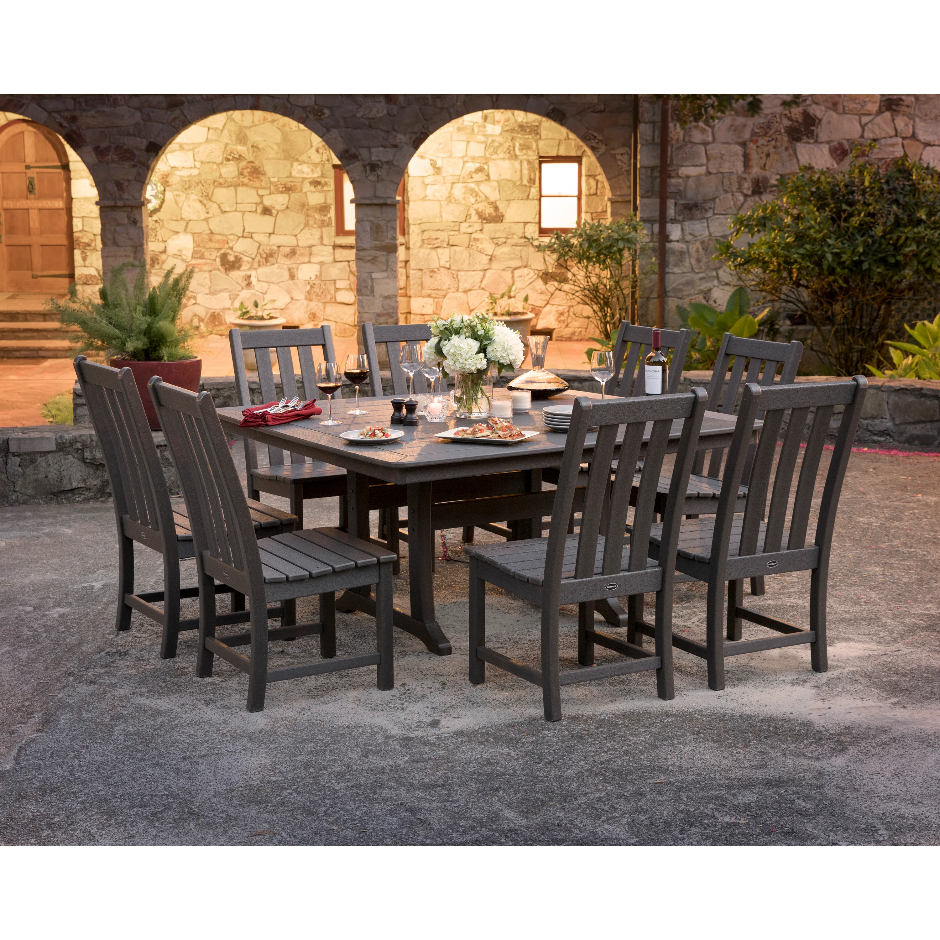 Vineyard 9-Piece Dining Set - Image 4