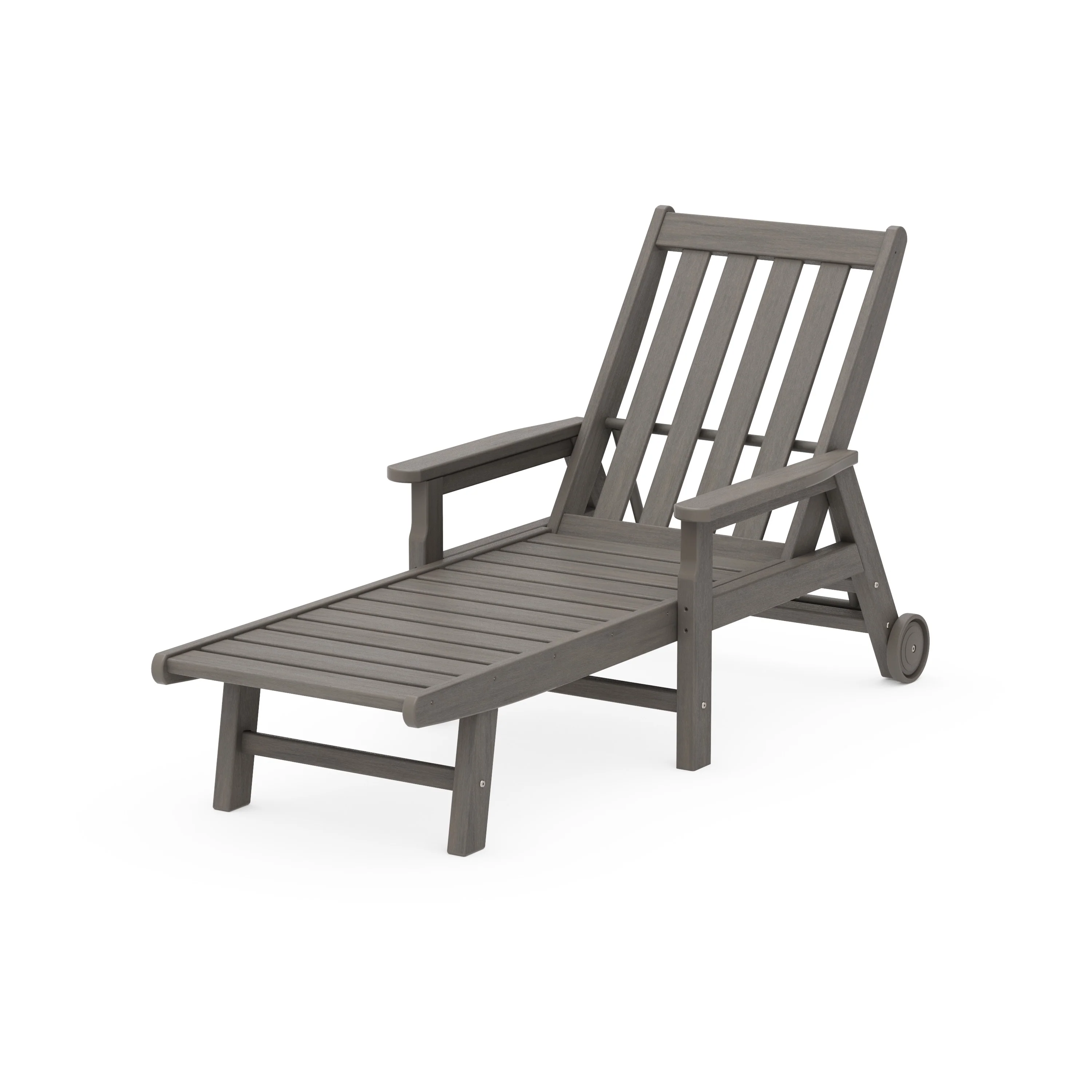 Vineyard Chaise with Arms and Wheels - Image 15