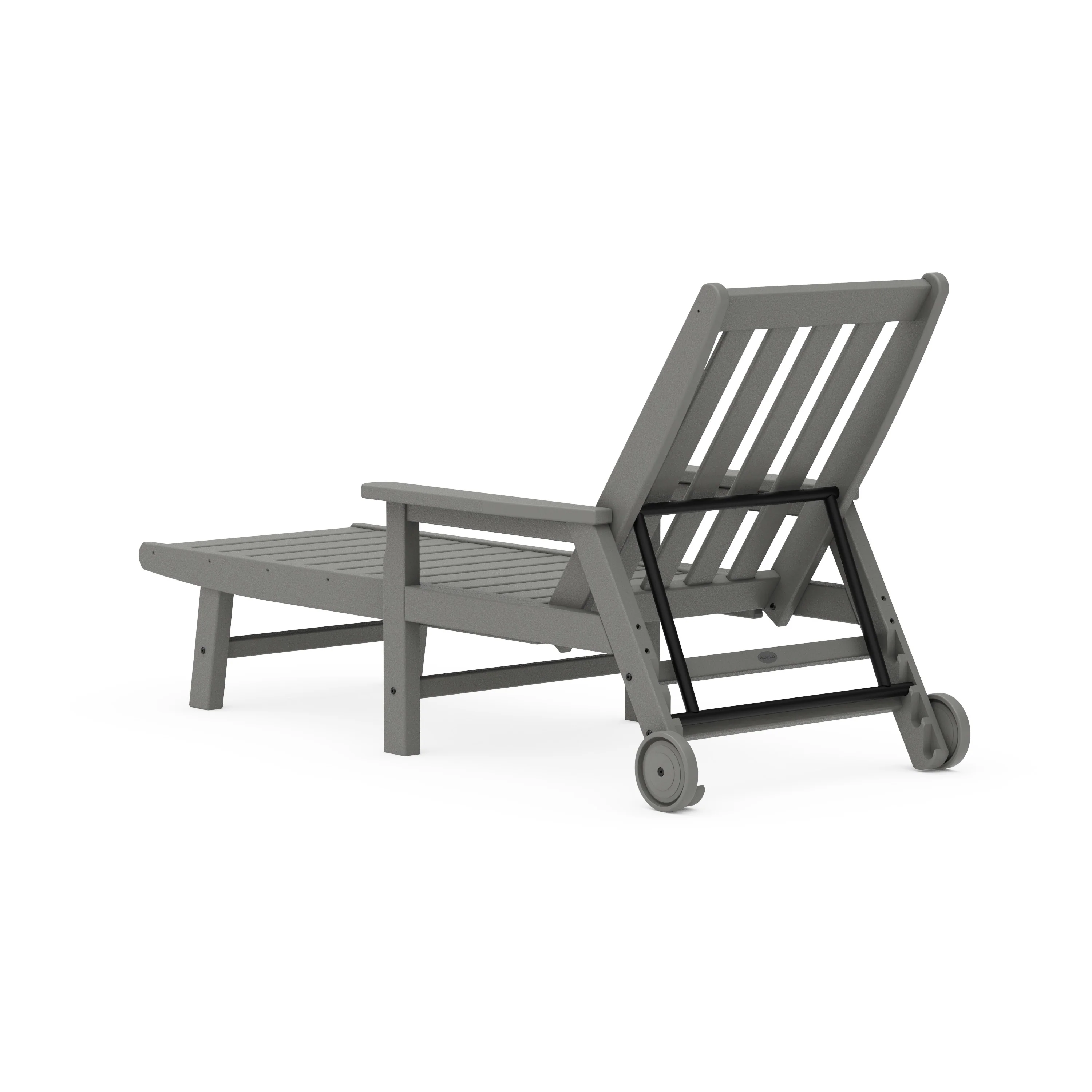 Vineyard Chaise with Arms and Wheels - Image 4