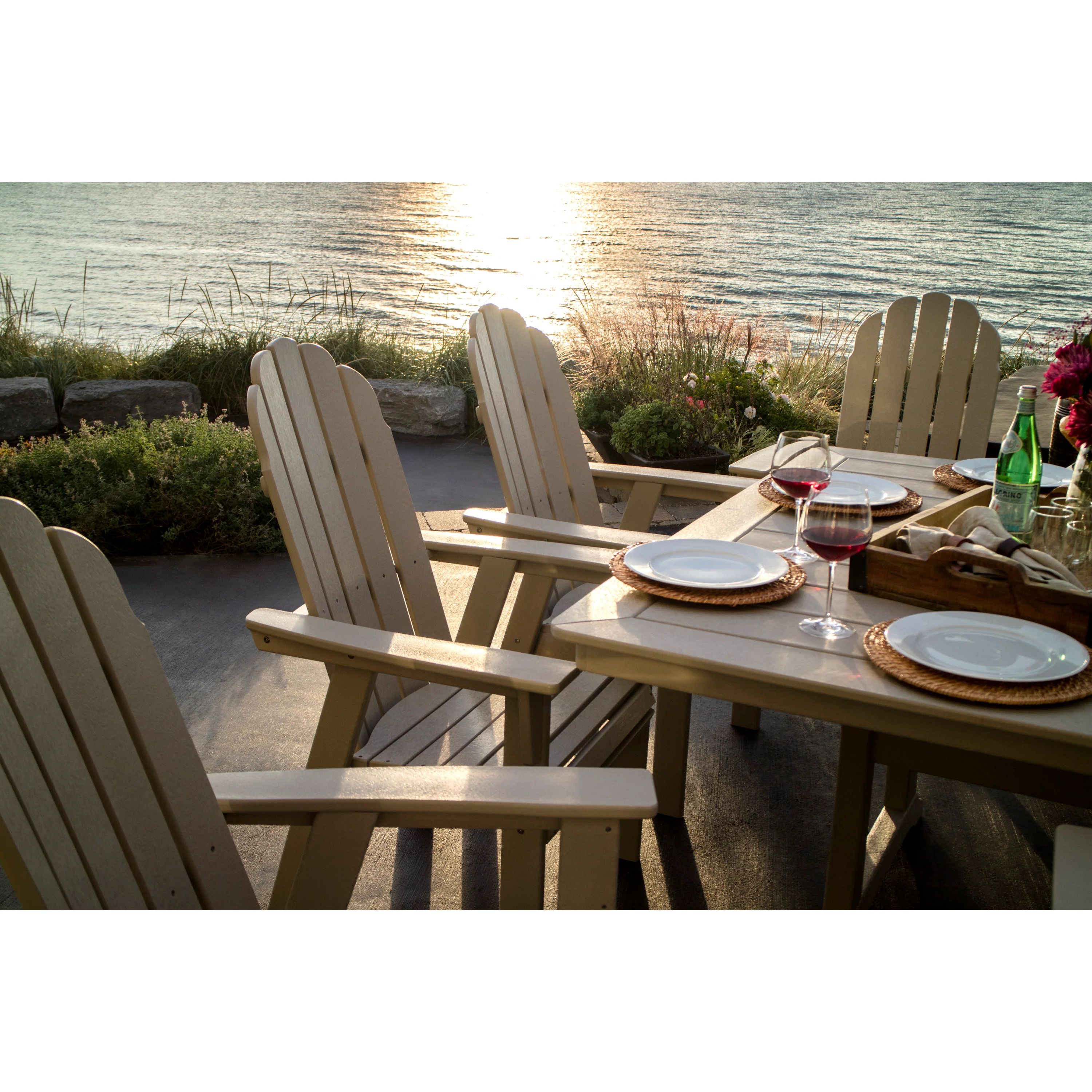 Vineyard Curveback Adirondack Dining Chair - Image 6