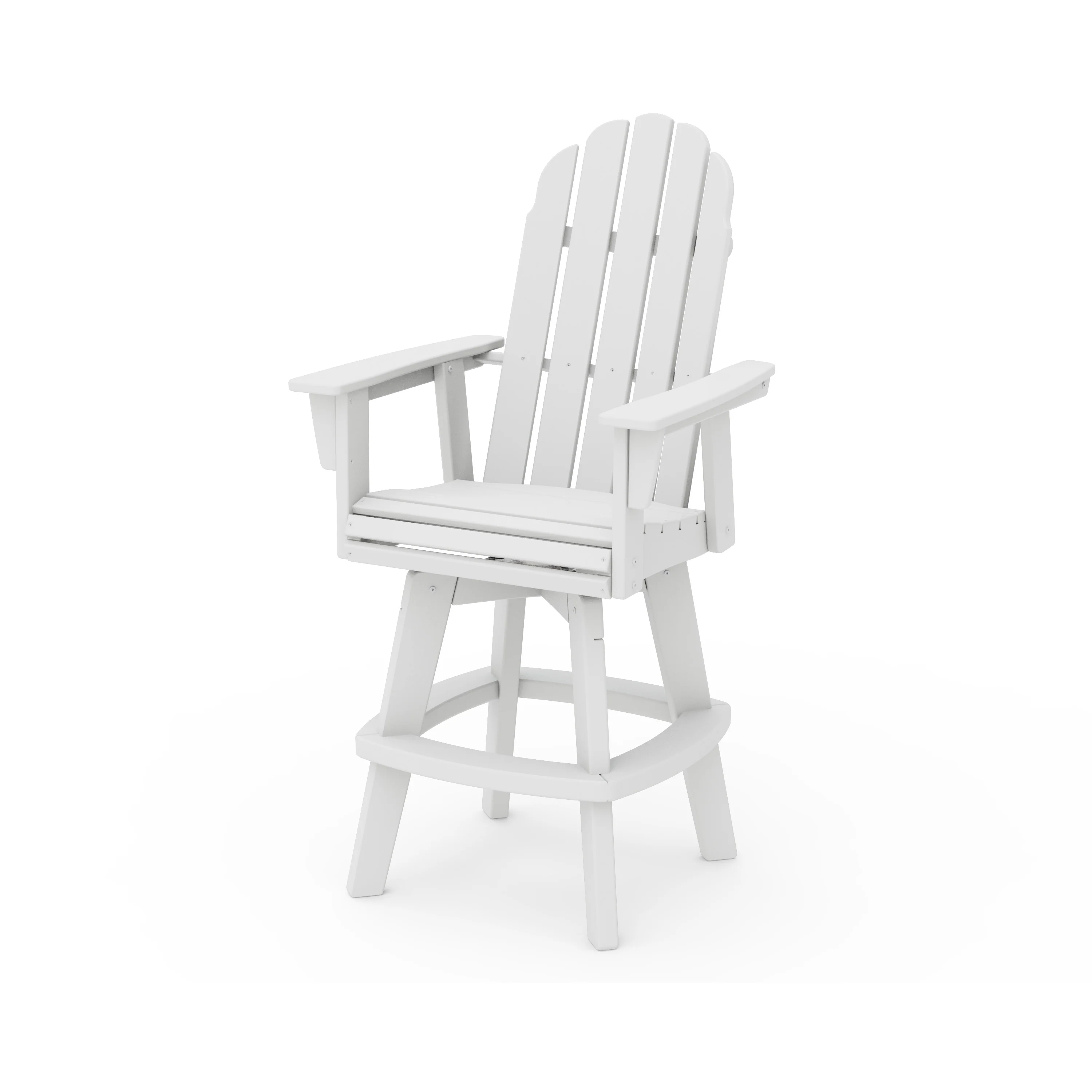 Vineyard Curveback Adirondack Swivel Bar Chair - Image 14
