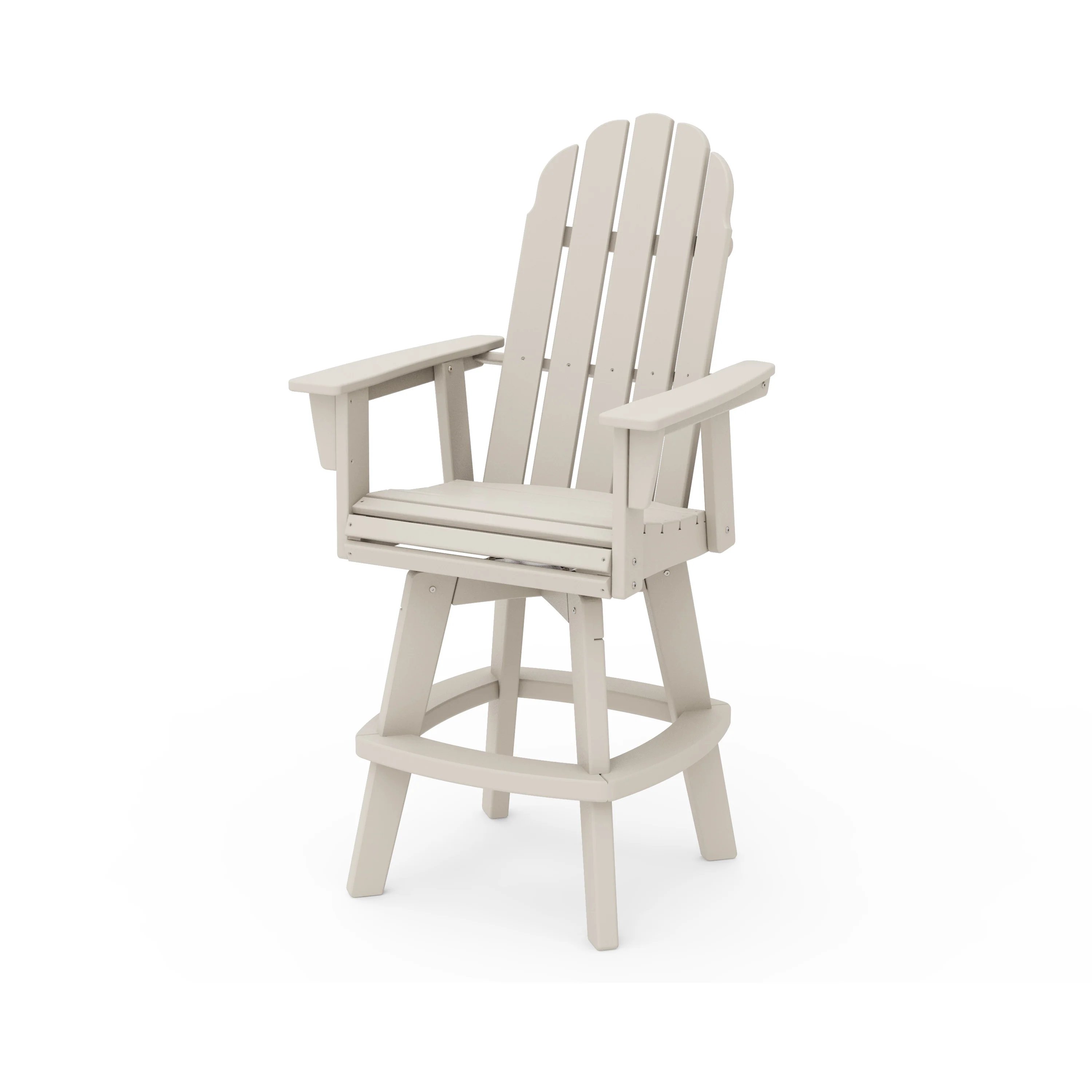 Vineyard Curveback Adirondack Swivel Bar Chair - Image 7