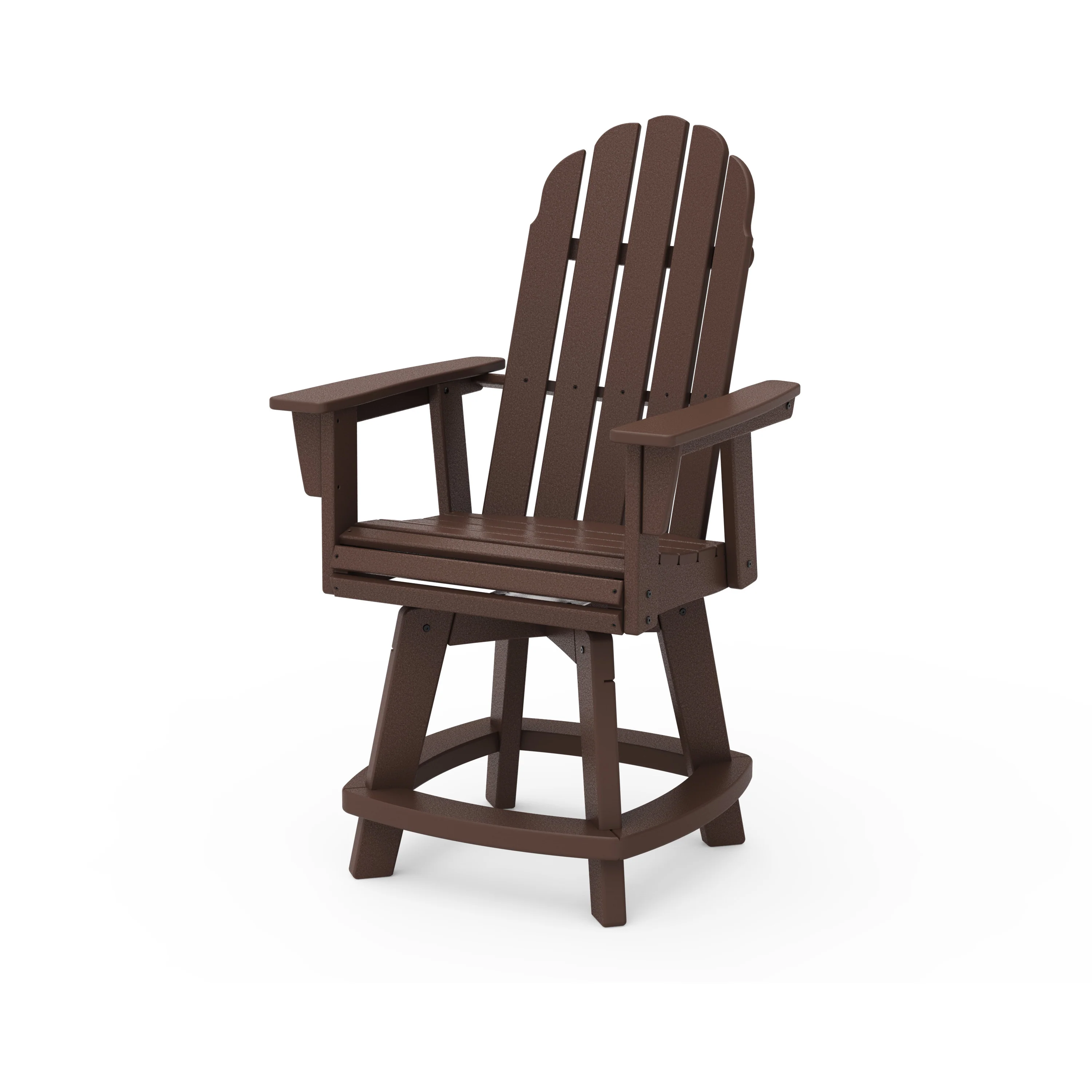 Vineyard Curveback Adirondack Swivel Counter Chair - Image 10