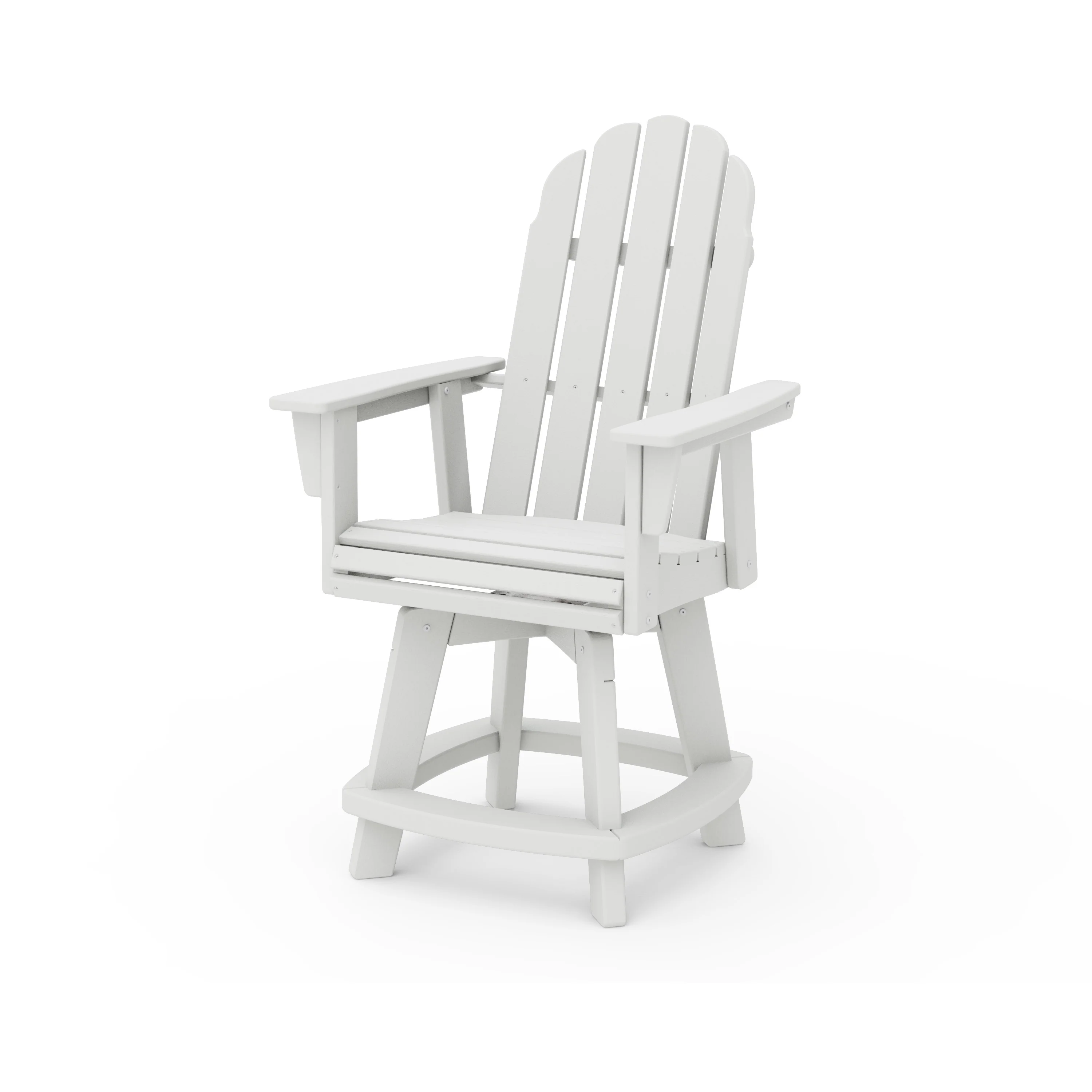 Vineyard Curveback Adirondack Swivel Counter Chair - Image 12