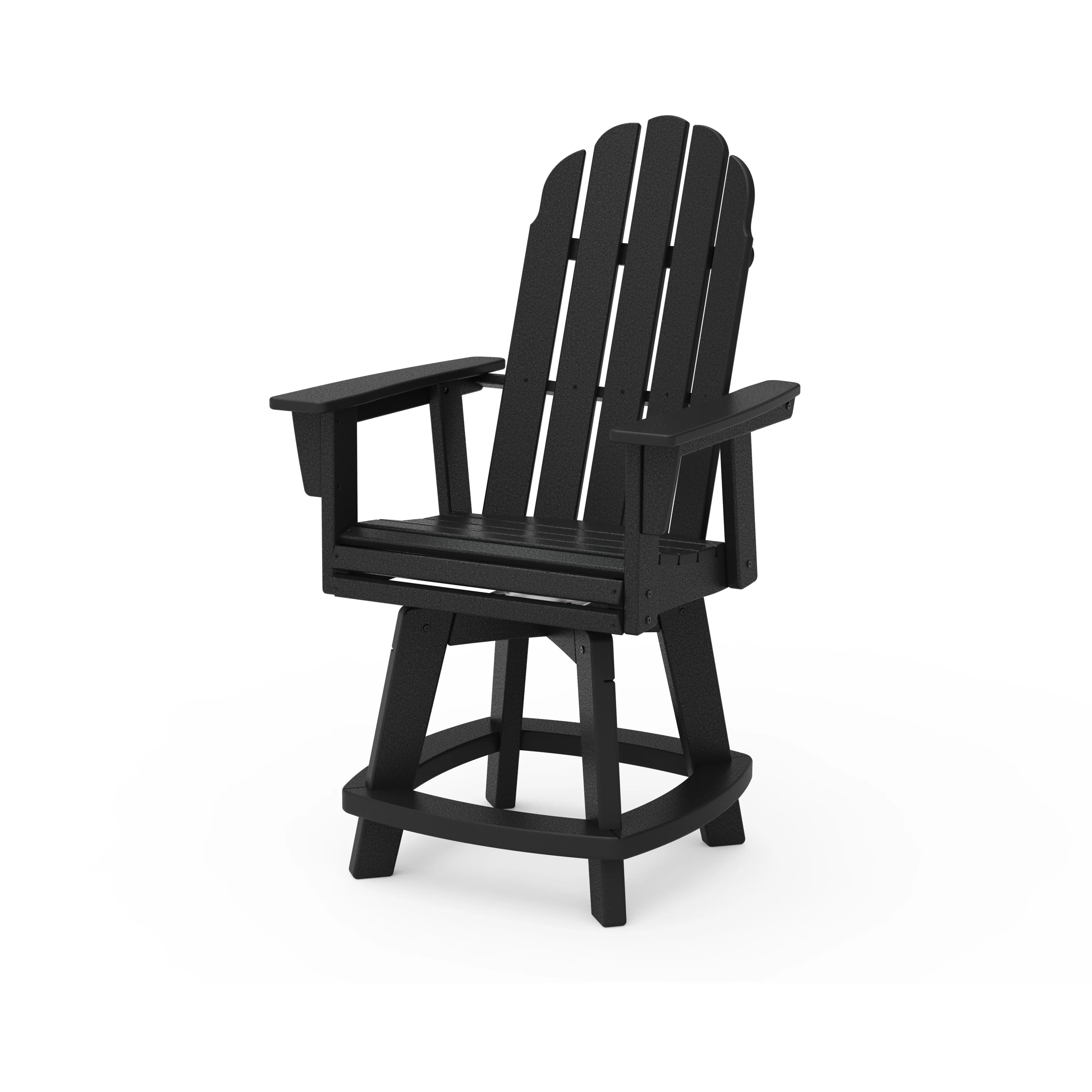 Vineyard Curveback Adirondack Swivel Counter Chair - Image 14