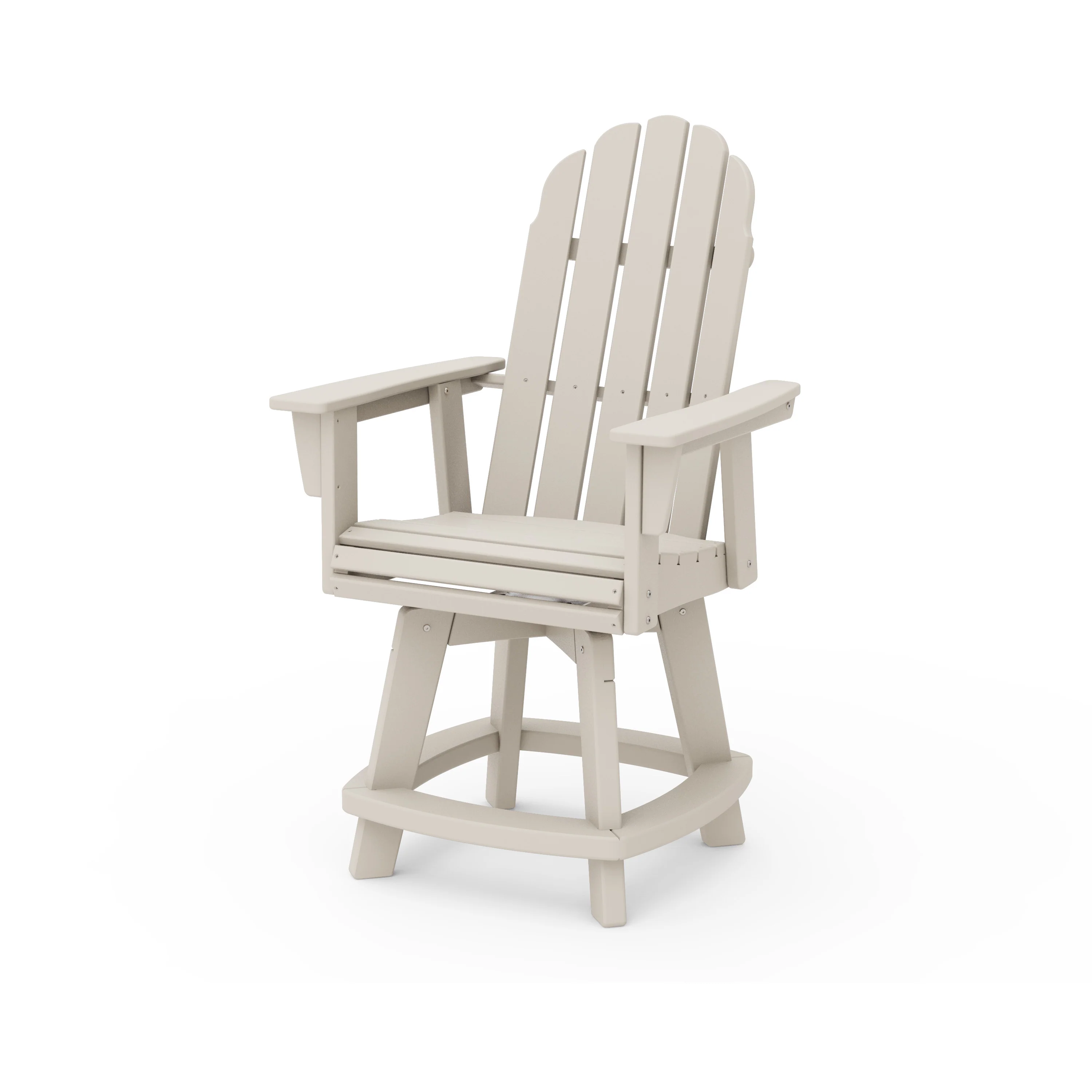 Vineyard Curveback Adirondack Swivel Counter Chair - Image 5