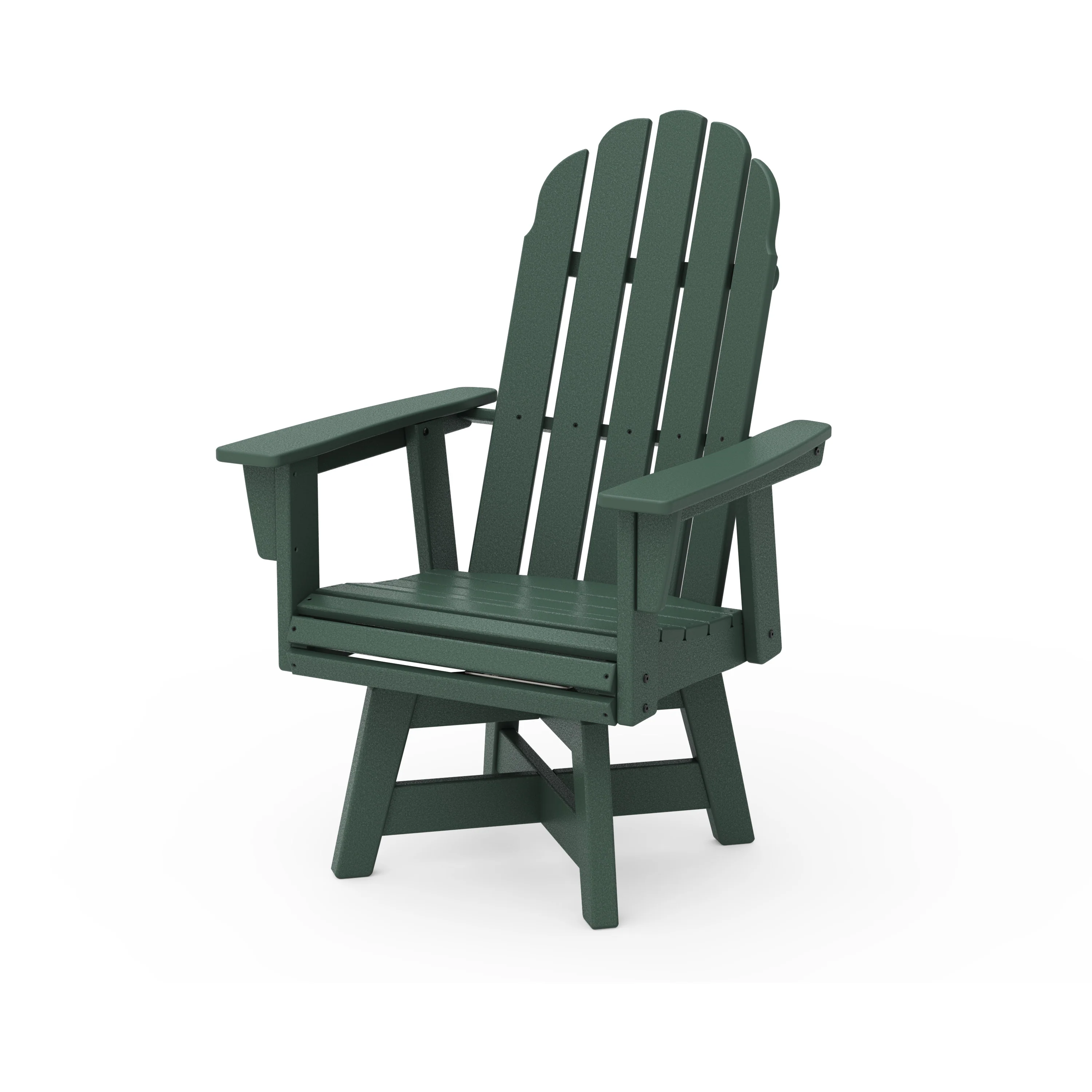 Vineyard Curveback Adirondack Swivel Dining Chair - Image 10