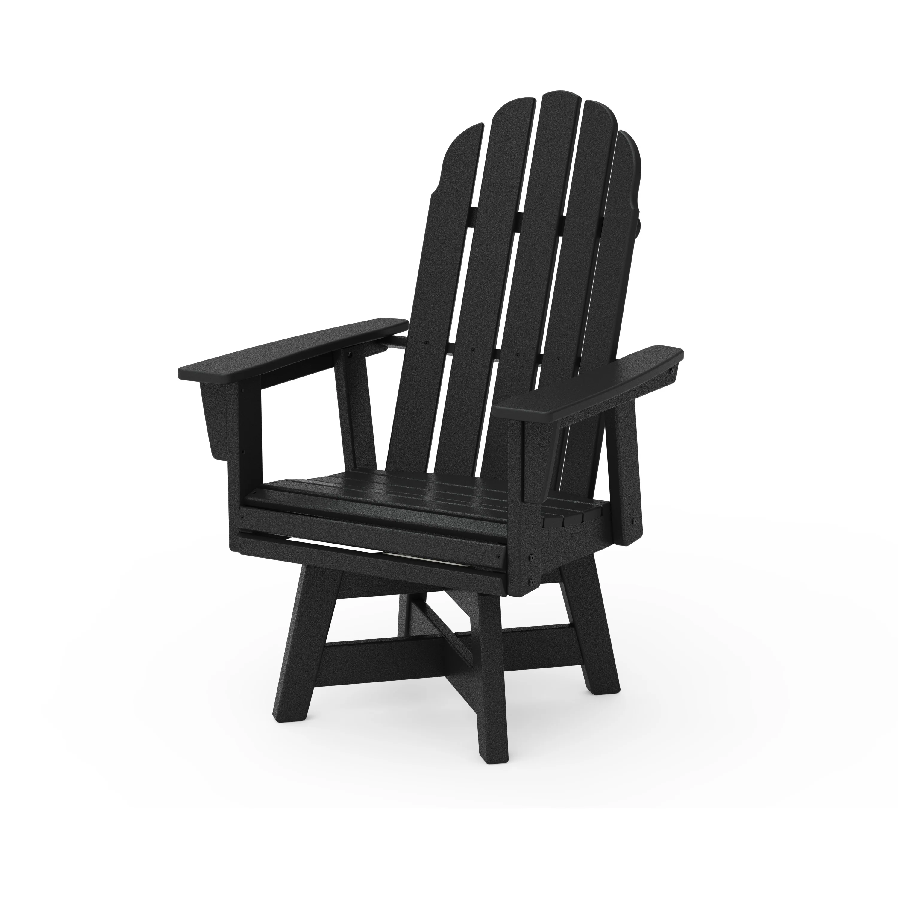Vineyard Curveback Adirondack Swivel Dining Chair - Image 3