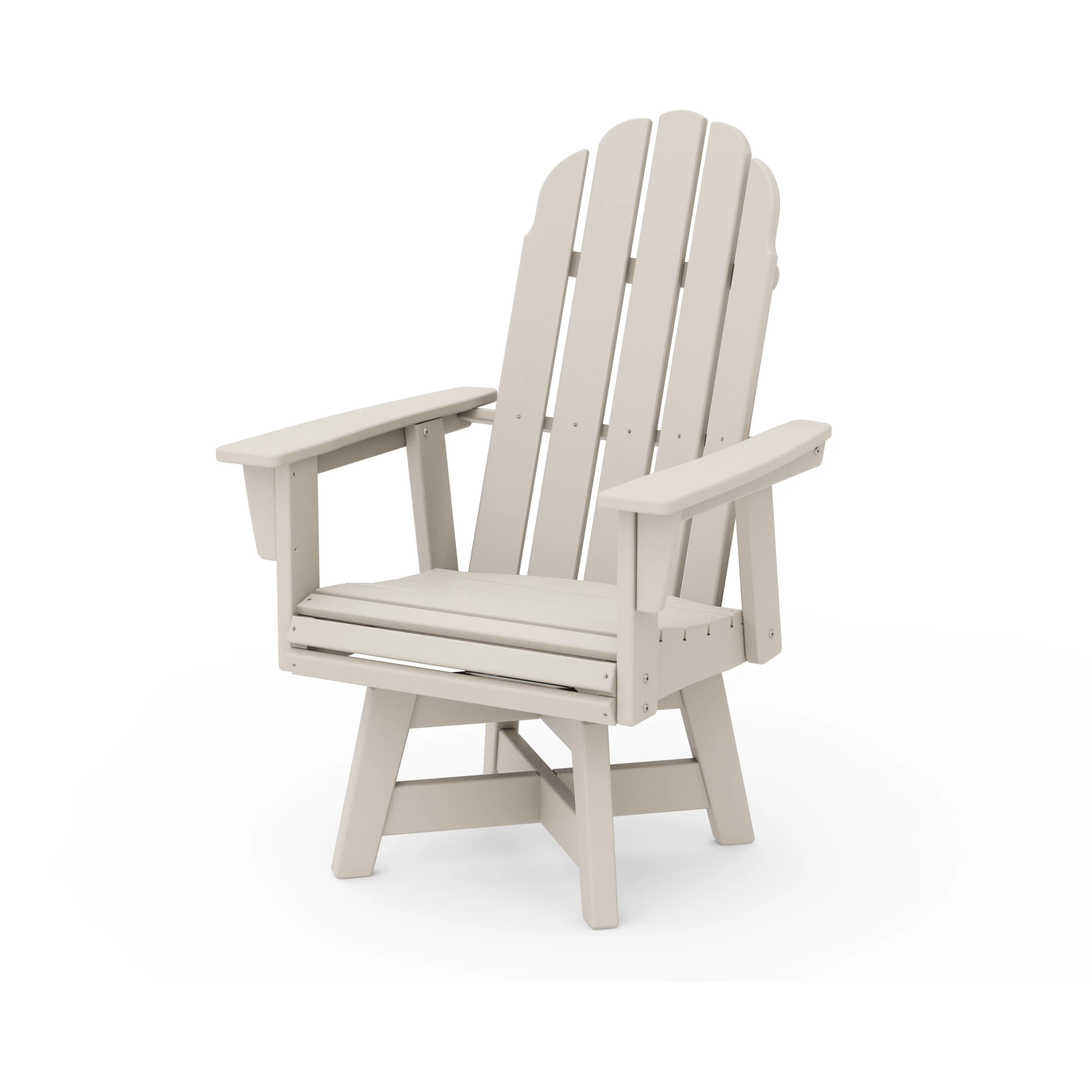 Vineyard Curveback Adirondack Swivel Dining Chair - Image 7