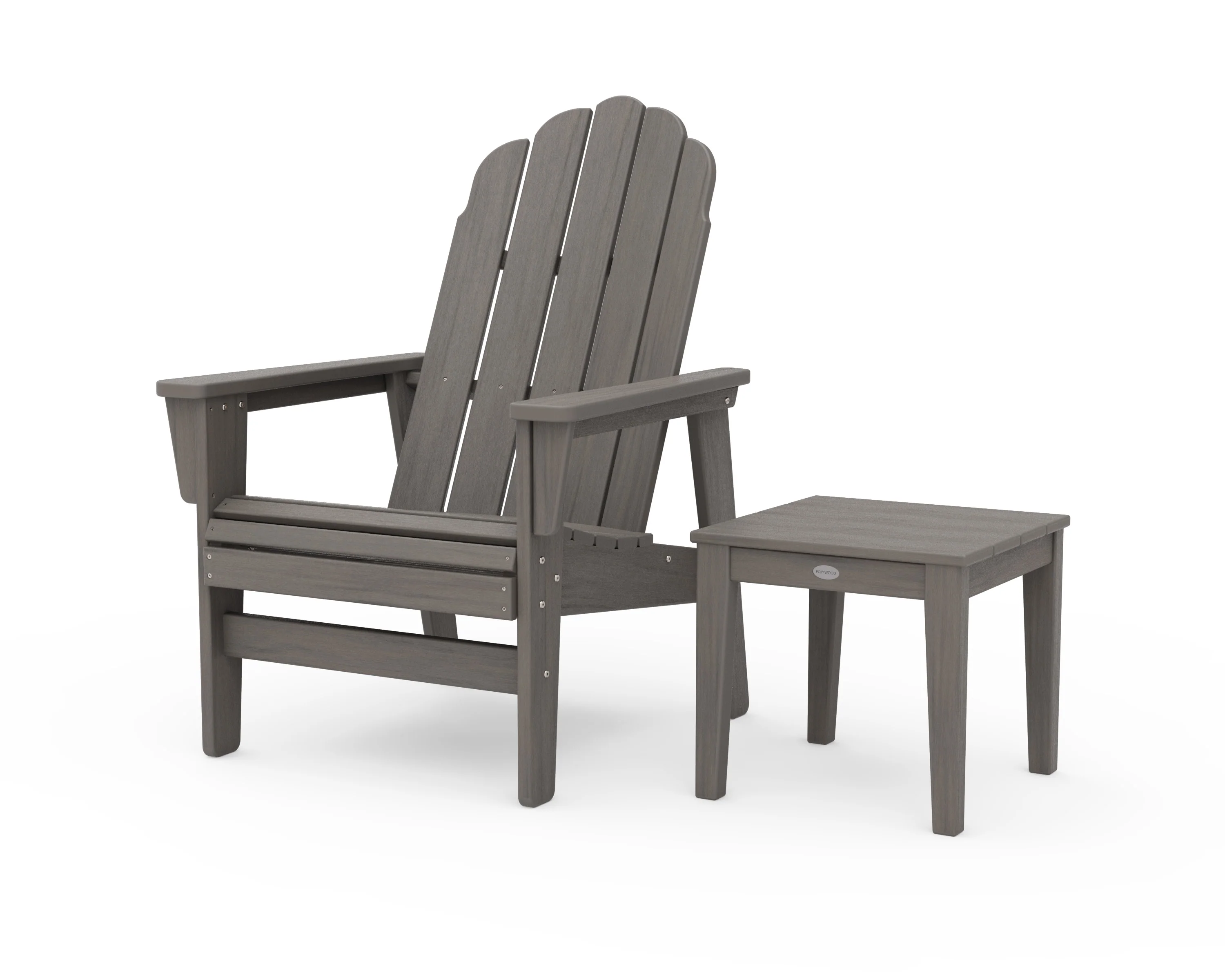 Vineyard Grand Upright Adirondack Chair with Side Table - Image 18