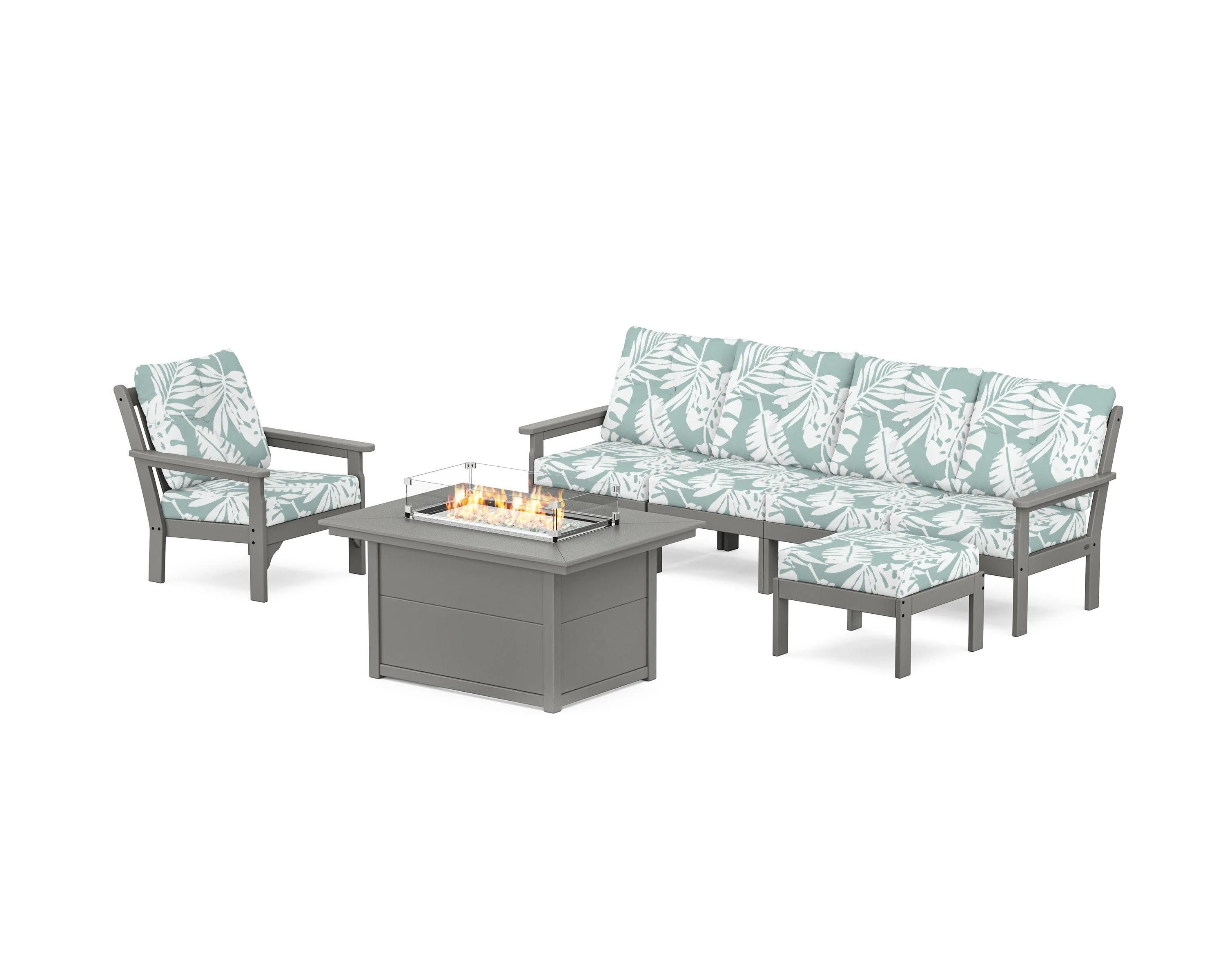 Vineyard Sectional Lounge and Fire Pit Set - Image 110