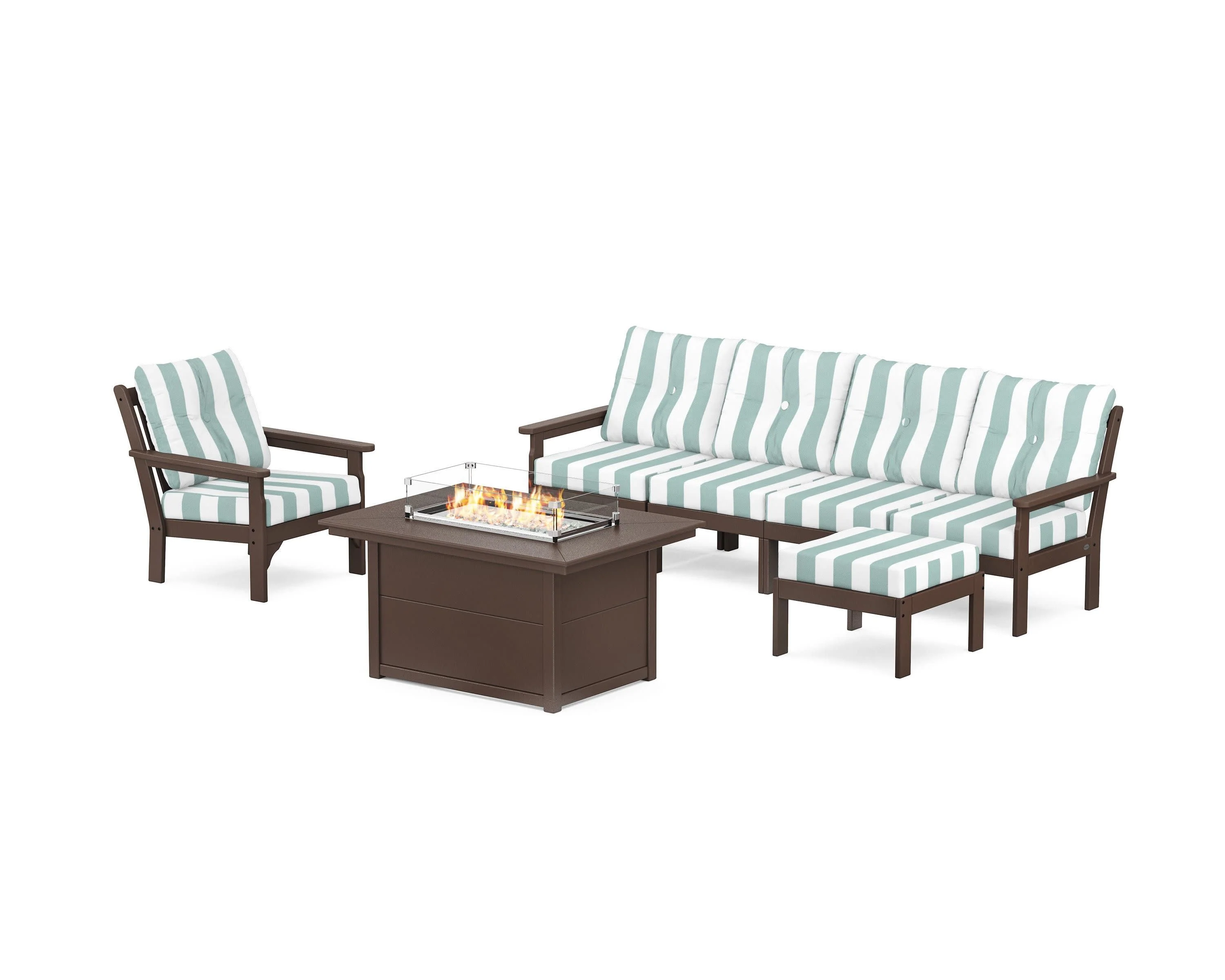 Vineyard Sectional Lounge and Fire Pit Set - Image 131