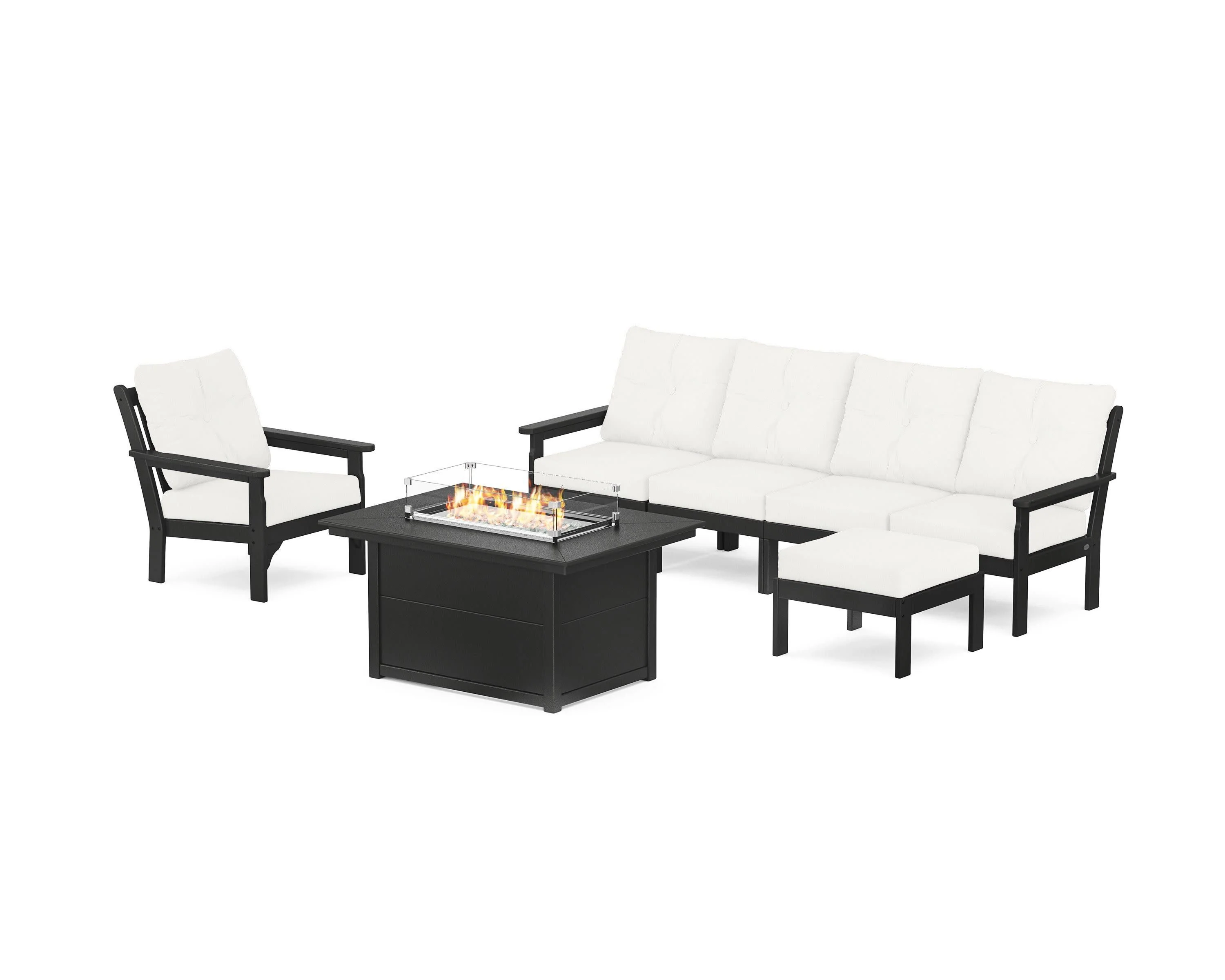 Vineyard Sectional Lounge and Fire Pit Set - Image 134