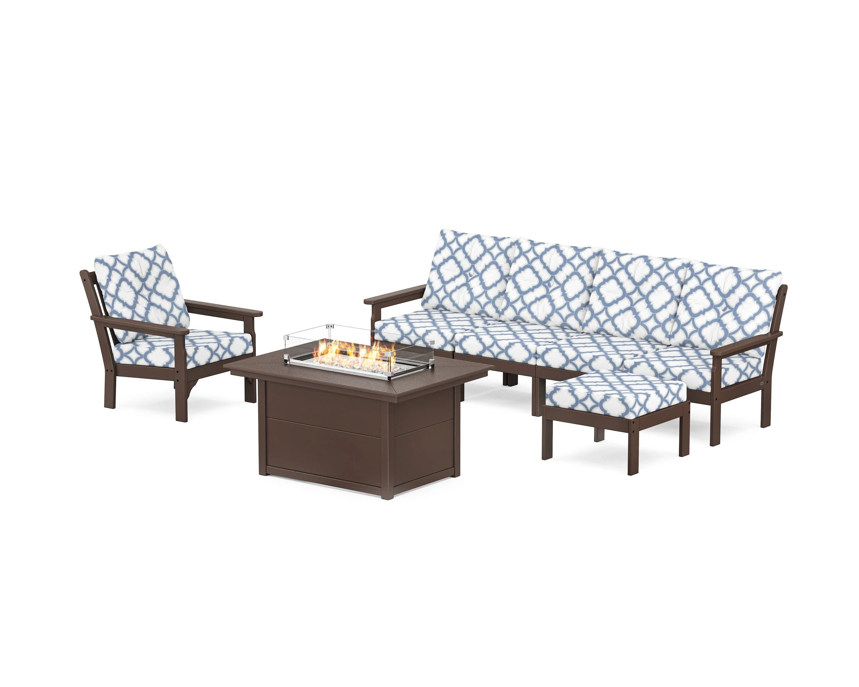 Vineyard Sectional Lounge and Fire Pit Set - Image 139