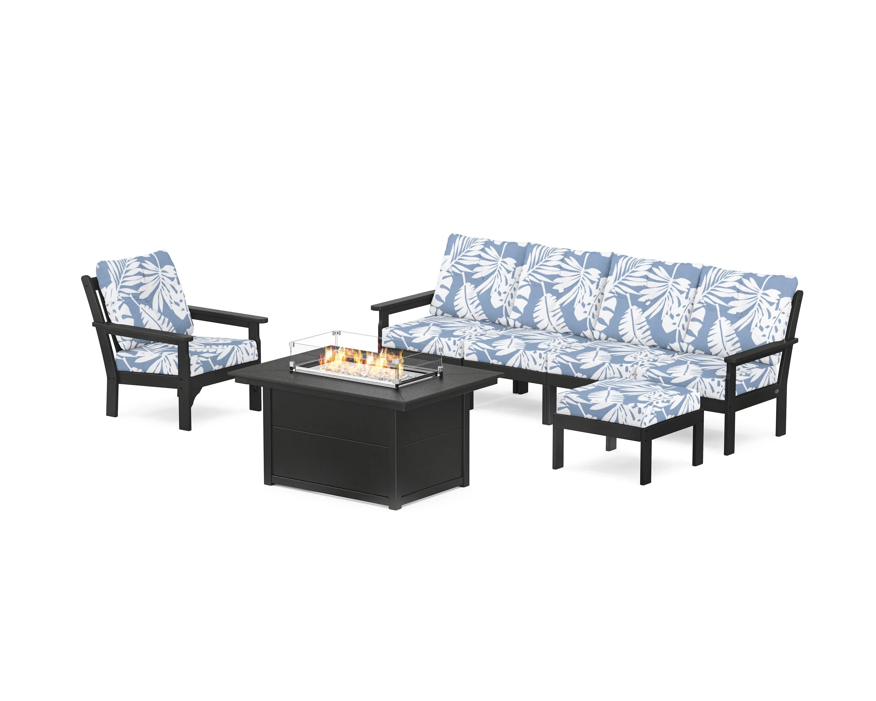 Vineyard Sectional Lounge and Fire Pit Set - Image 14