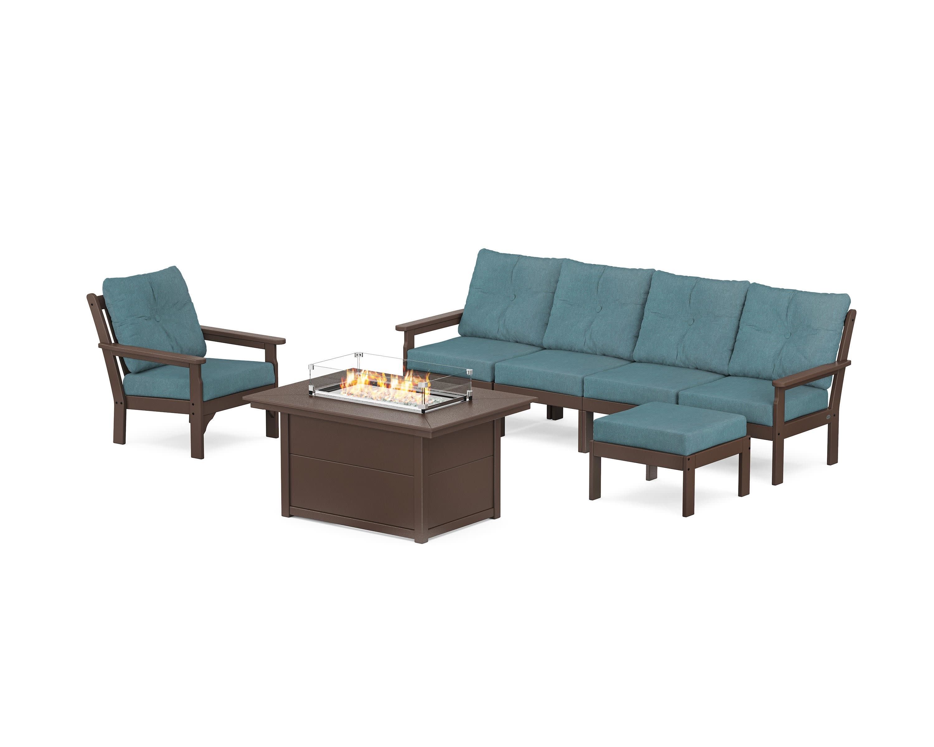 Vineyard Sectional Lounge and Fire Pit Set - Image 147