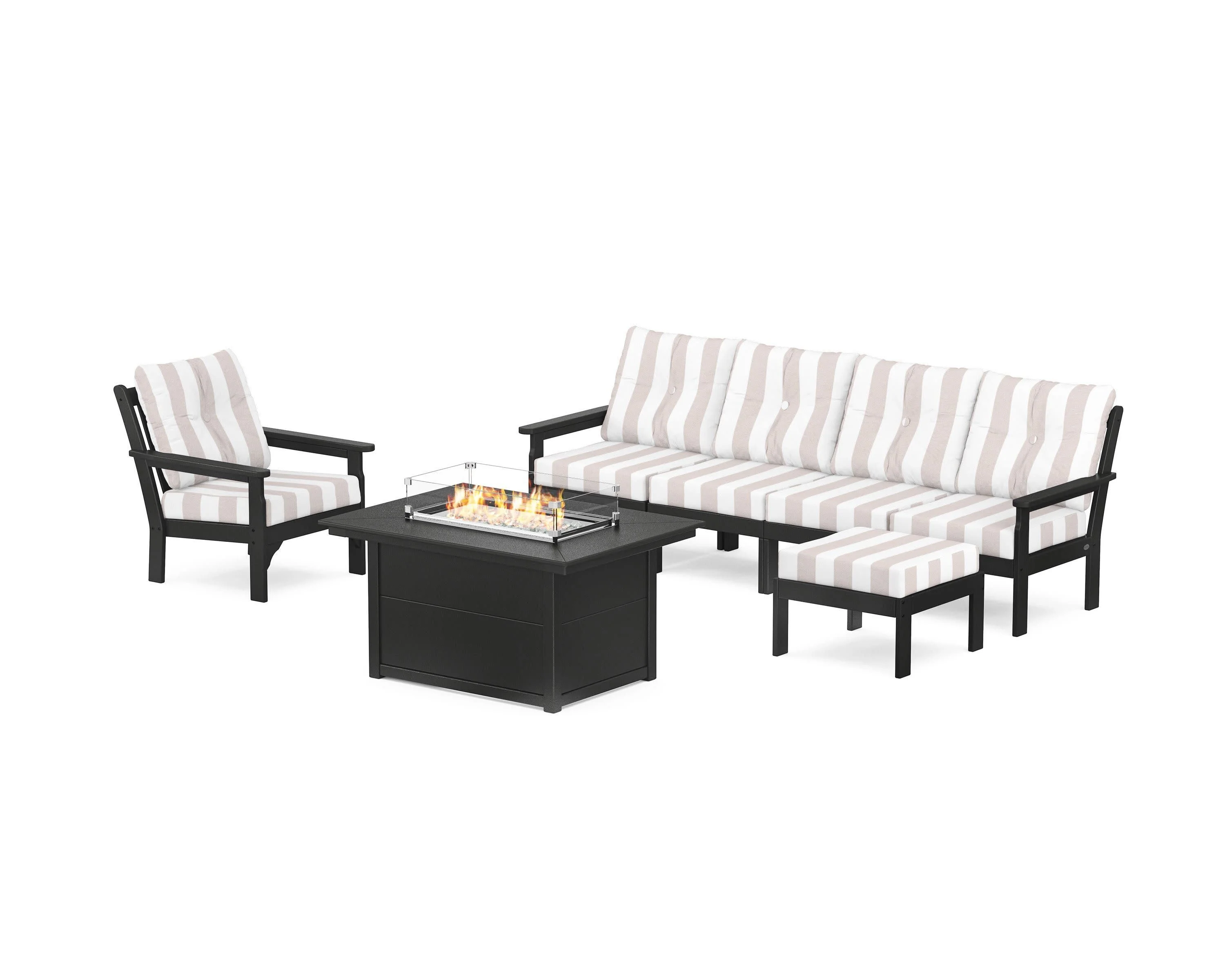 Vineyard Sectional Lounge and Fire Pit Set - Image 149