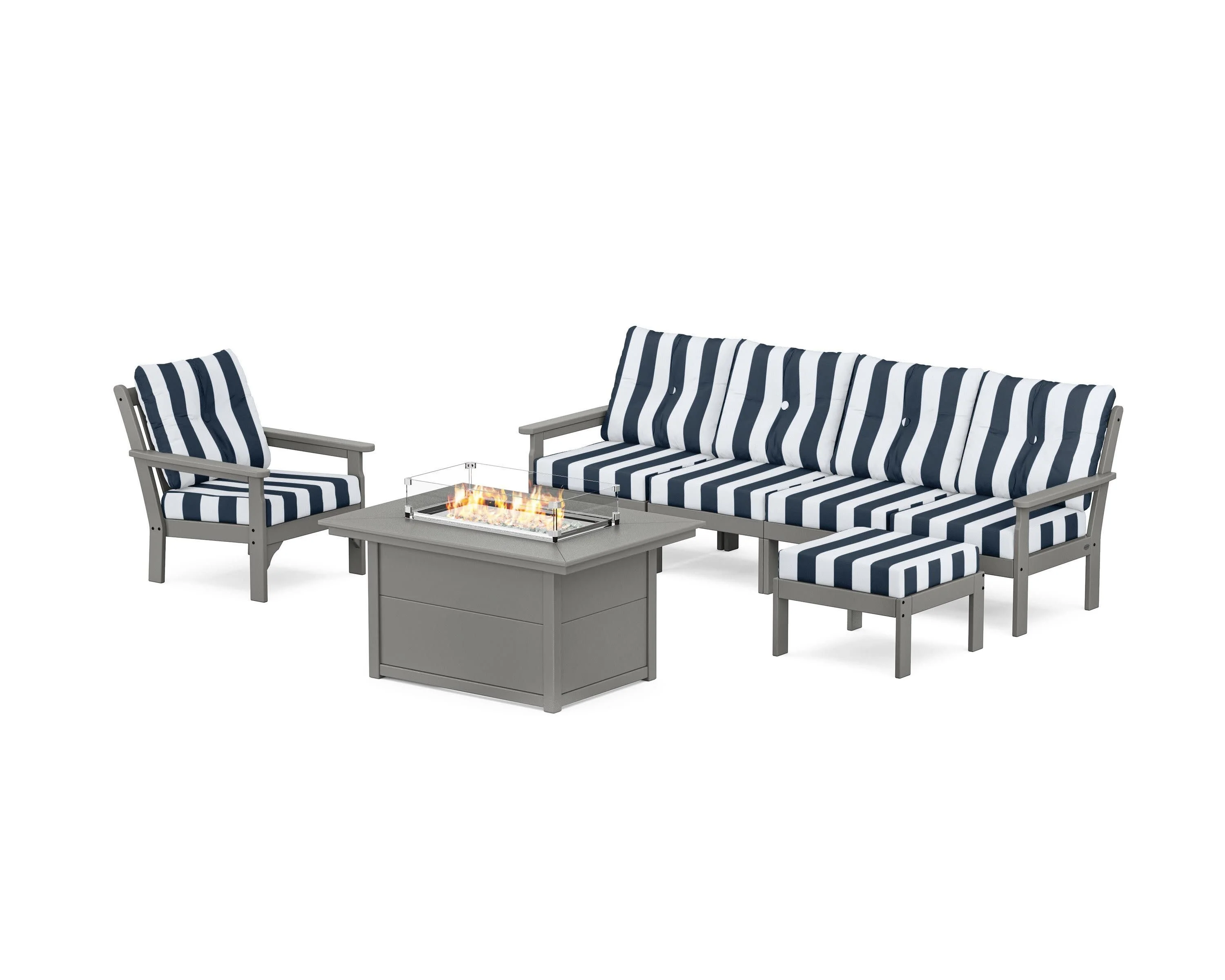Vineyard Sectional Lounge and Fire Pit Set - Image 150