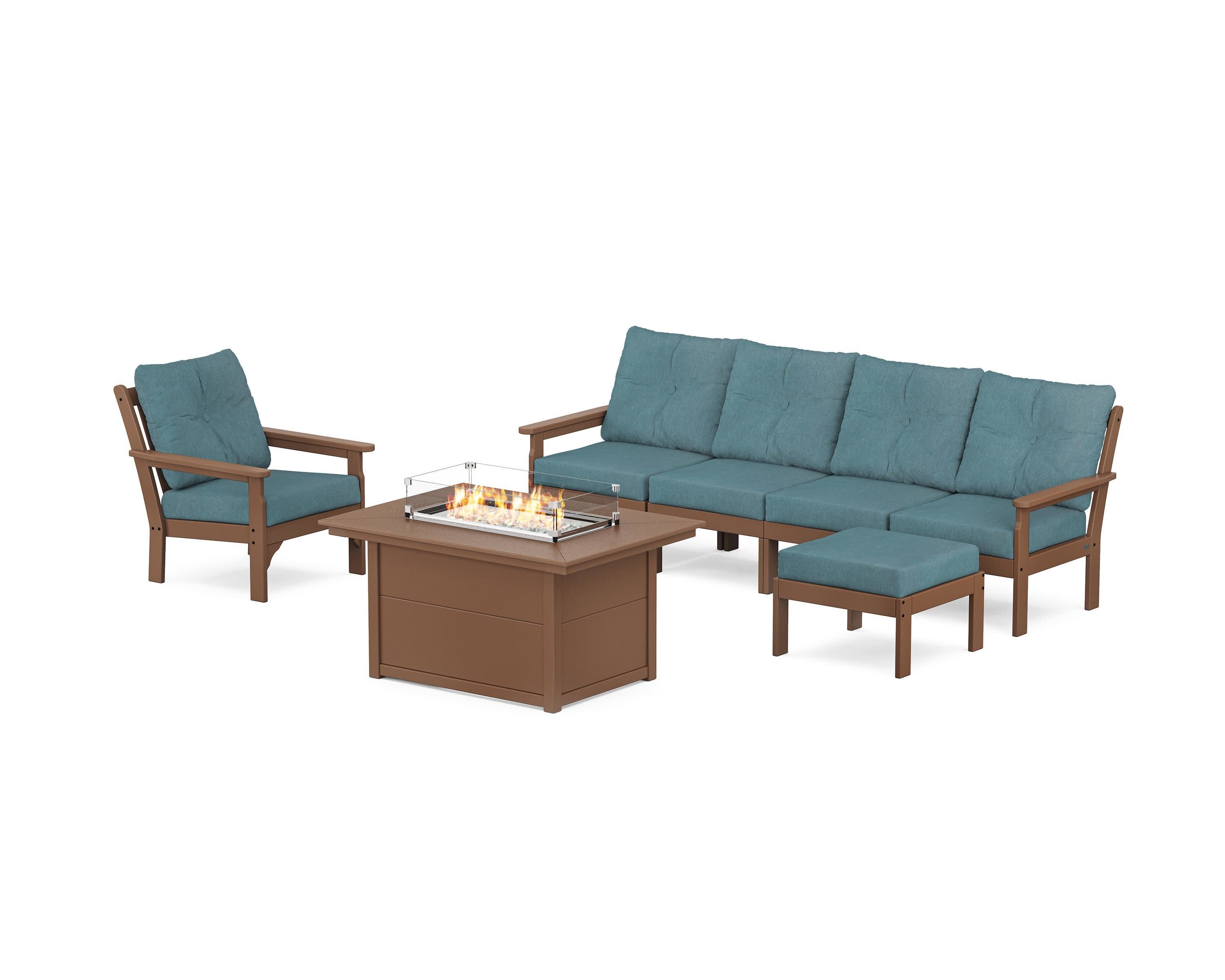Vineyard Sectional Lounge and Fire Pit Set - Image 152
