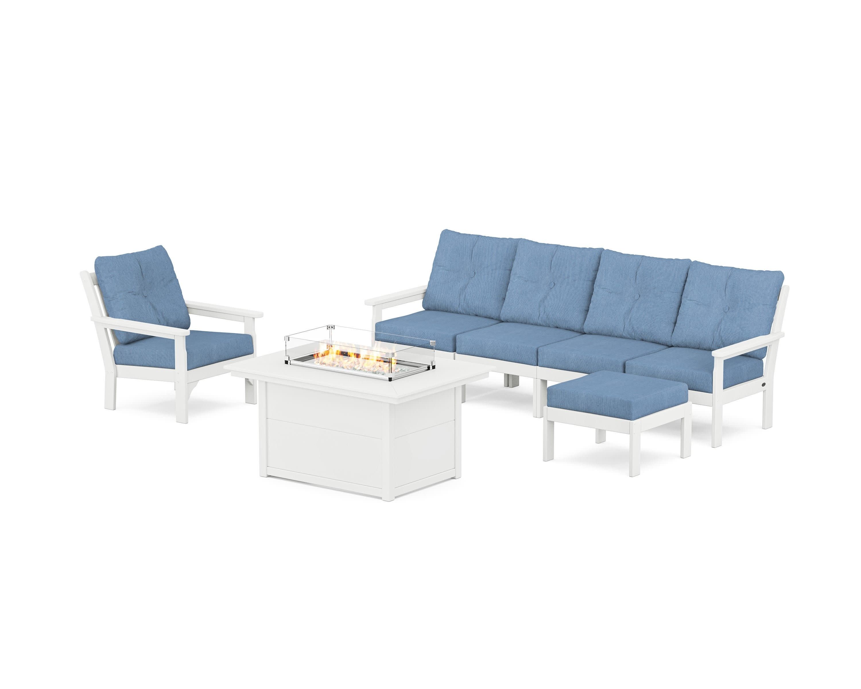 Vineyard Sectional Lounge and Fire Pit Set - Image 153