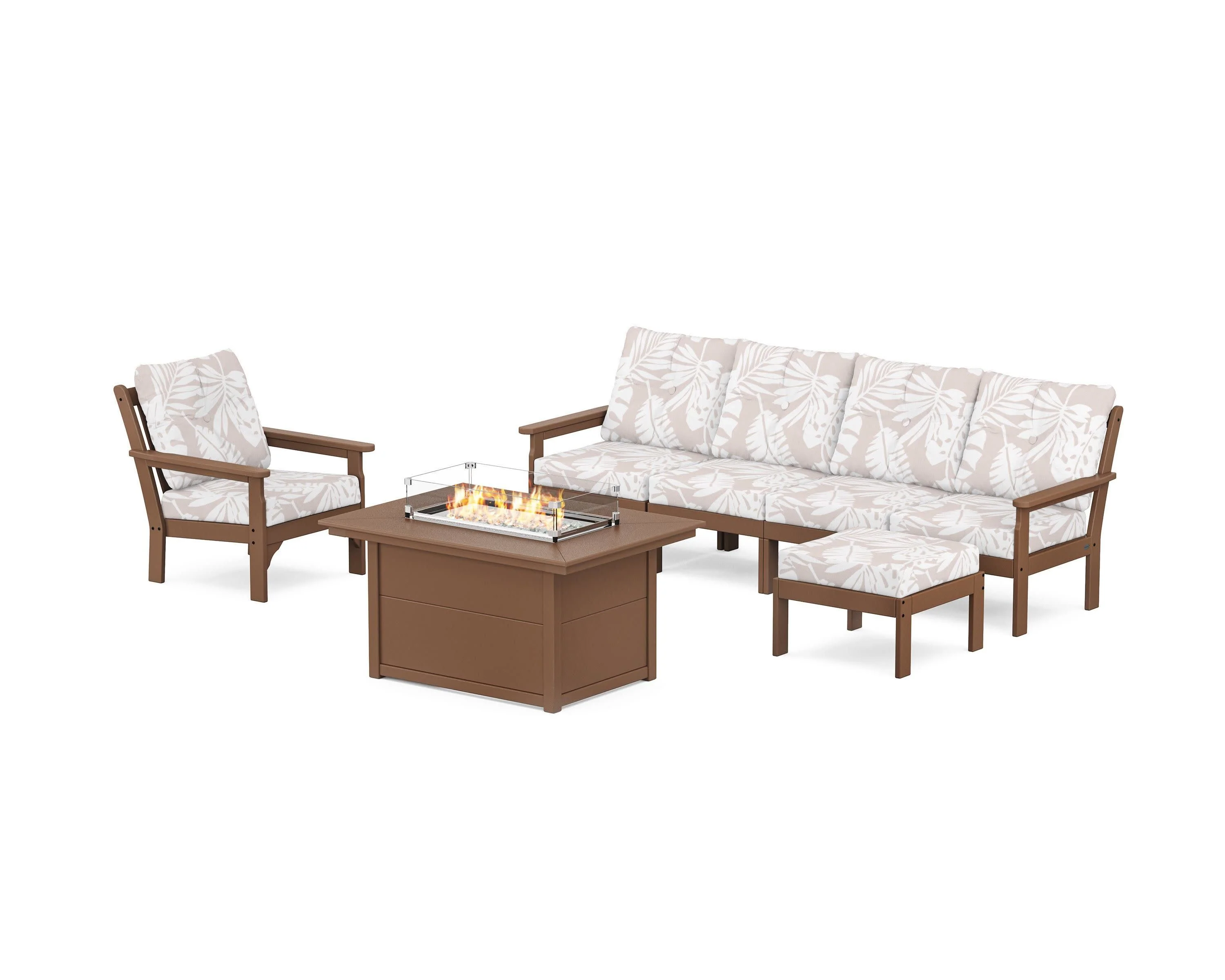 Vineyard Sectional Lounge and Fire Pit Set - Image 154
