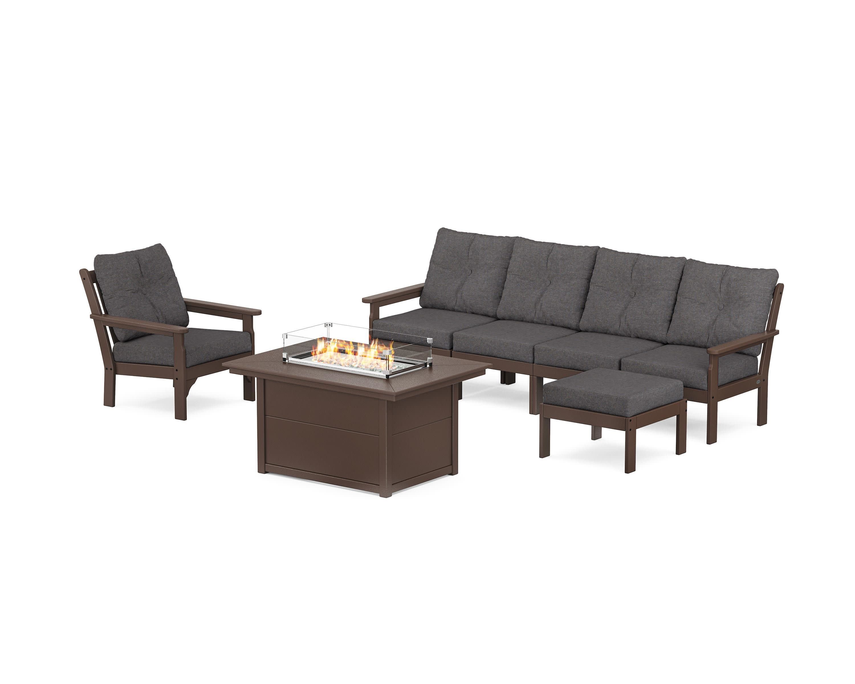 Vineyard Sectional Lounge and Fire Pit Set - Image 158