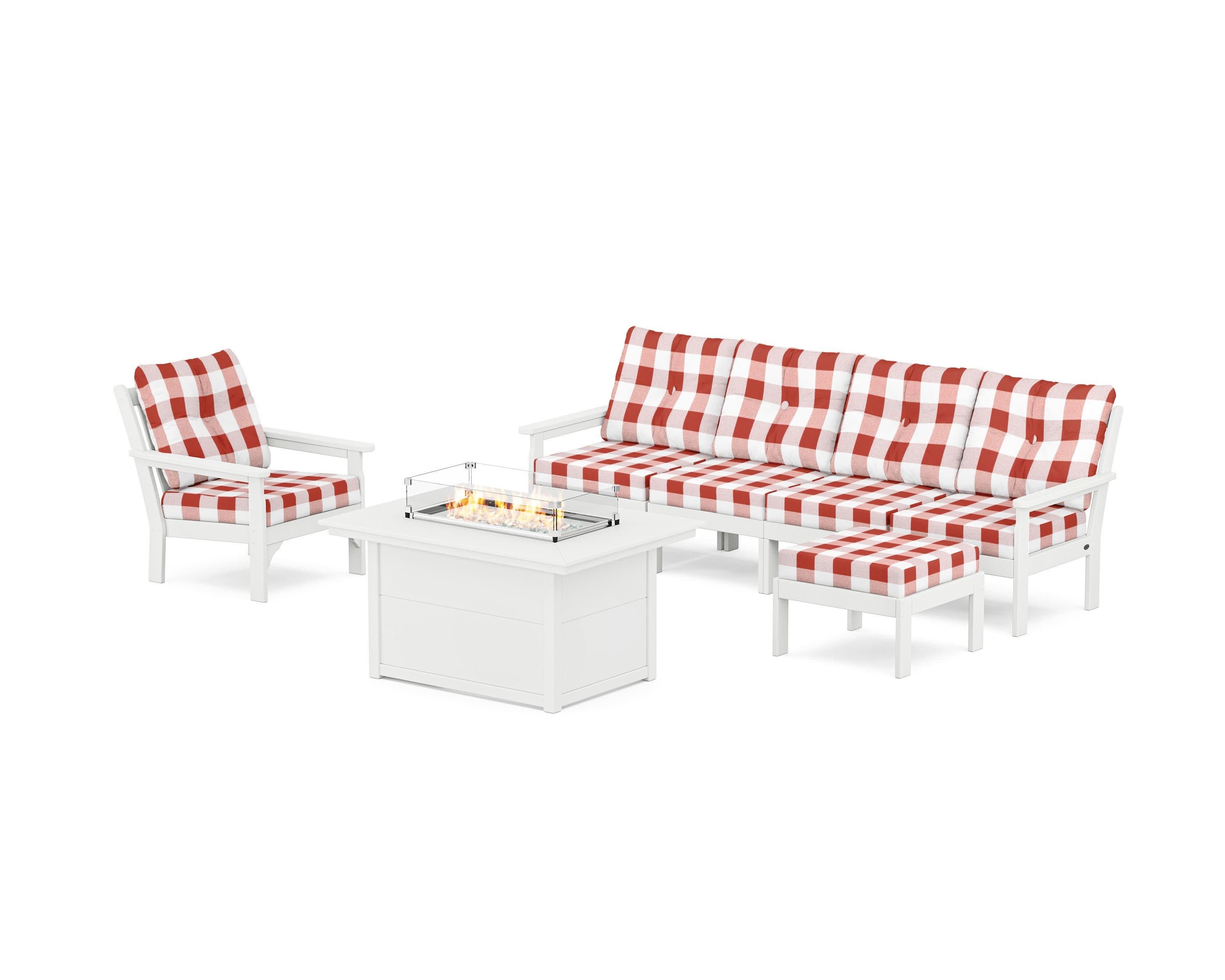 Vineyard Sectional Lounge and Fire Pit Set - Image 16