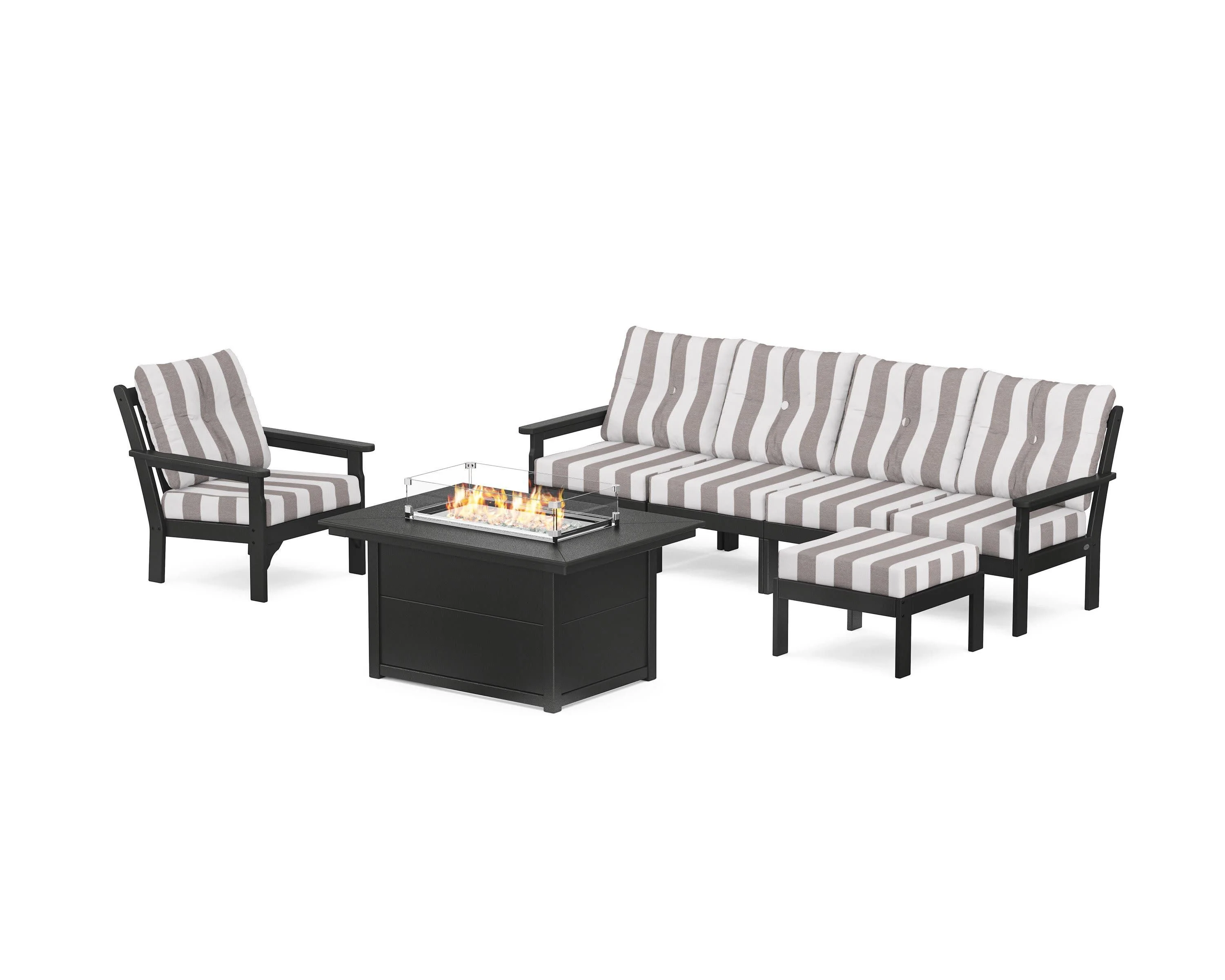 Vineyard Sectional Lounge and Fire Pit Set - Image 160