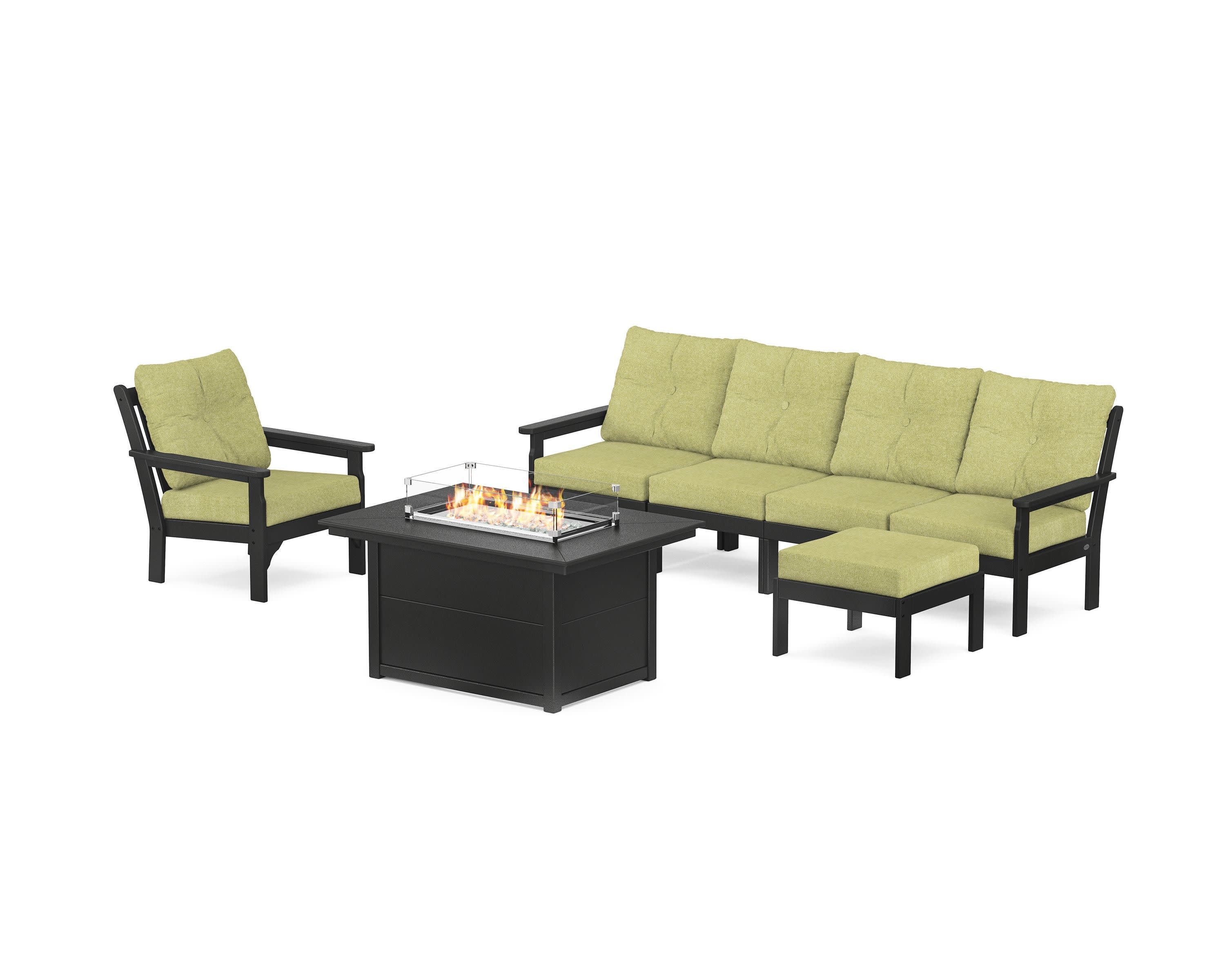 Vineyard Sectional Lounge and Fire Pit Set - Image 166