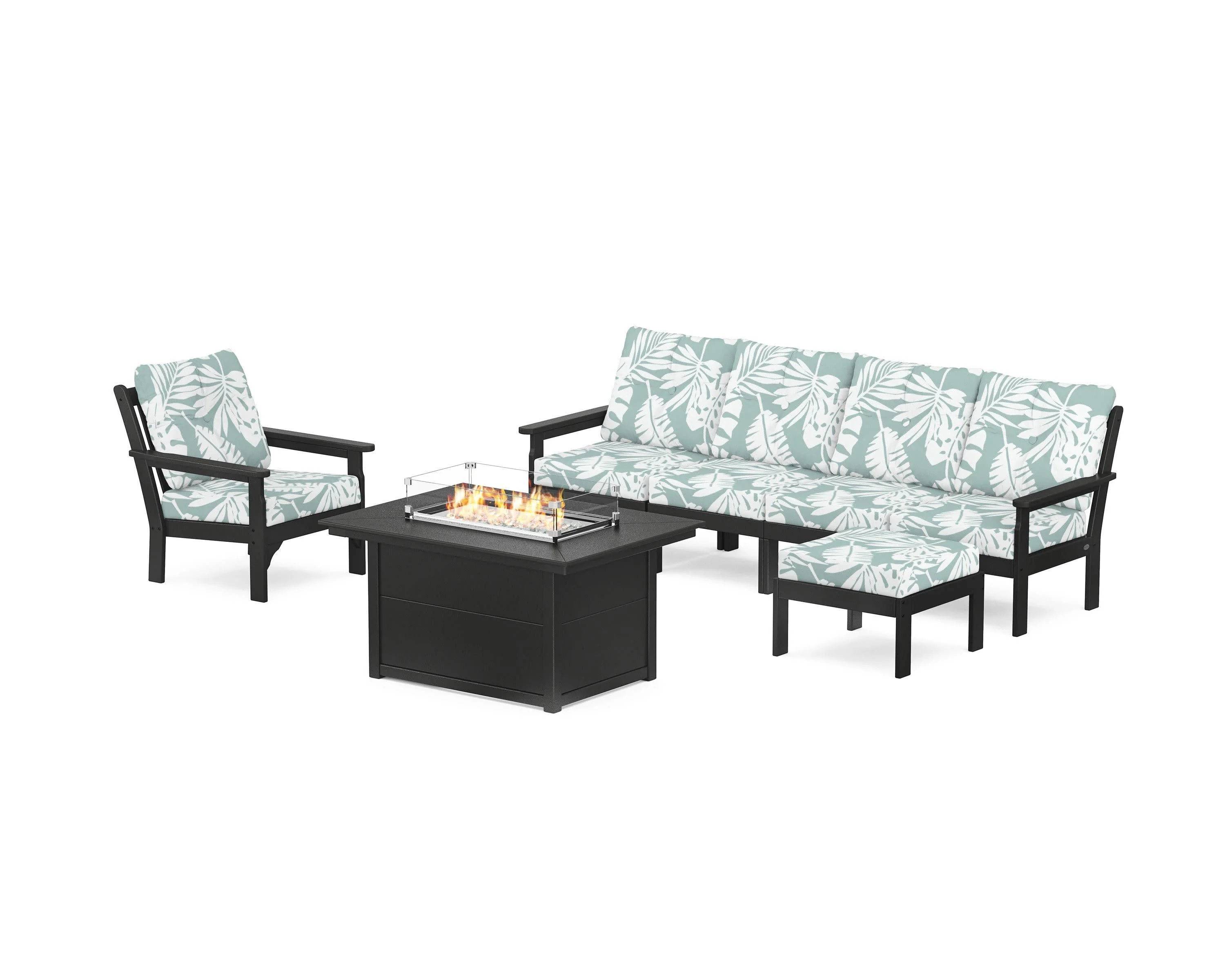 Vineyard Sectional Lounge and Fire Pit Set - Image 168